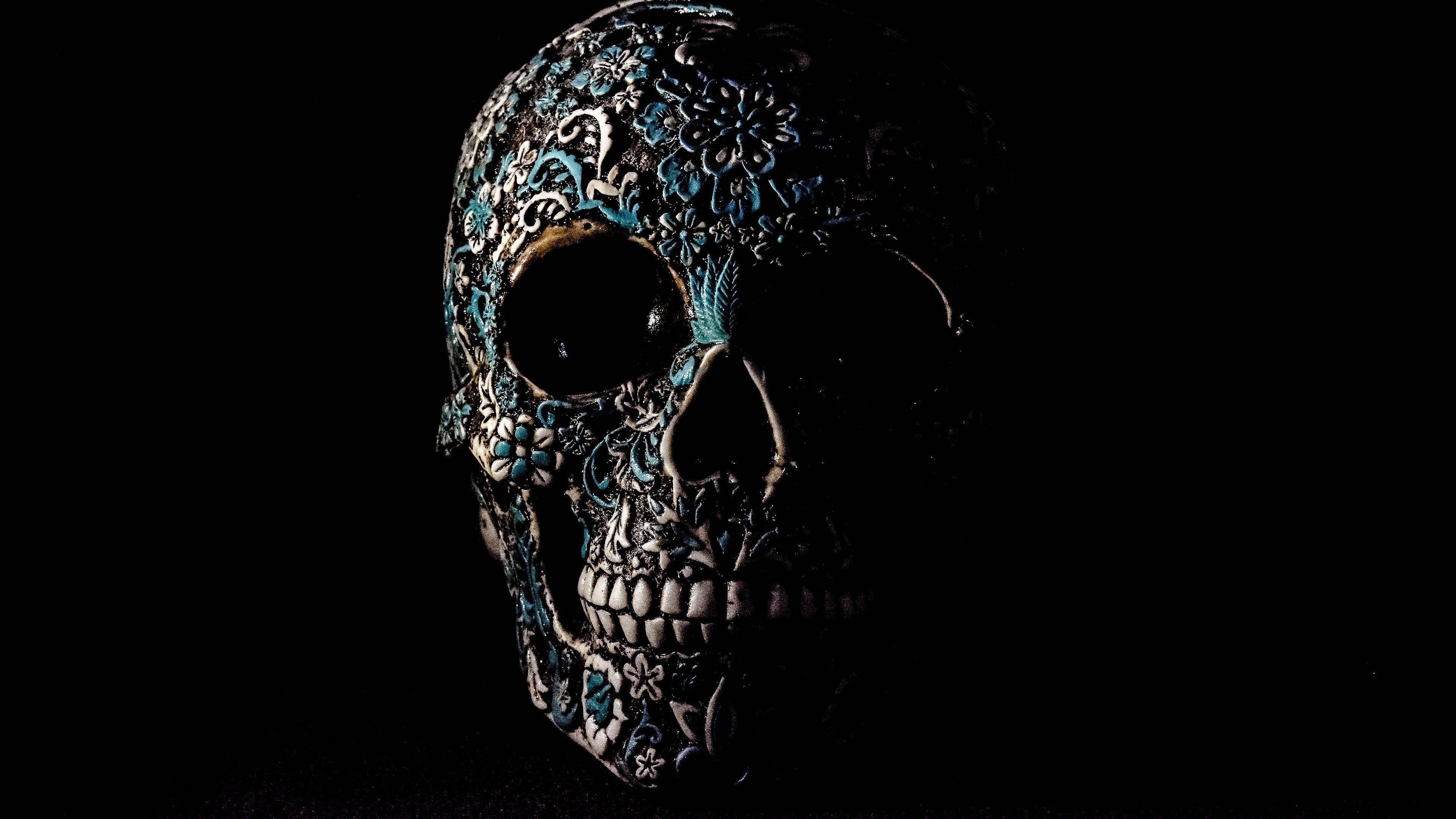 Skull 4k Wallpapers - Top Free Skull 4k Backgrounds - WallpaperAccess