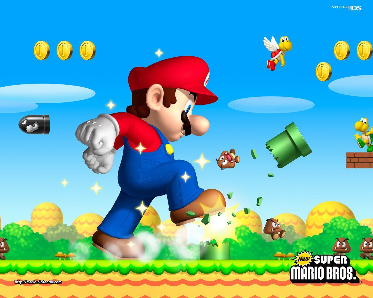 1280x1024 Free Mario Bros., Download Free Clip Art, Free Clip Art