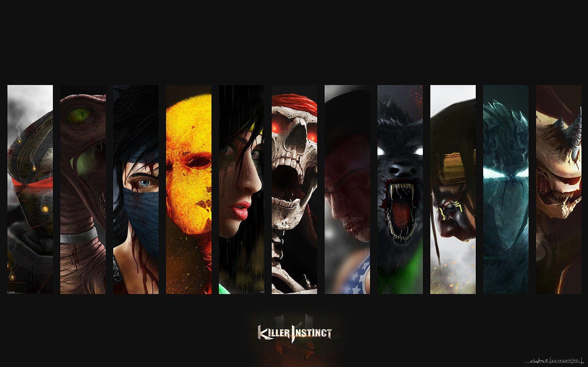 1920x1200 Killer Instict illustration, Killer Instinct, SNES, video games HD wallpaper