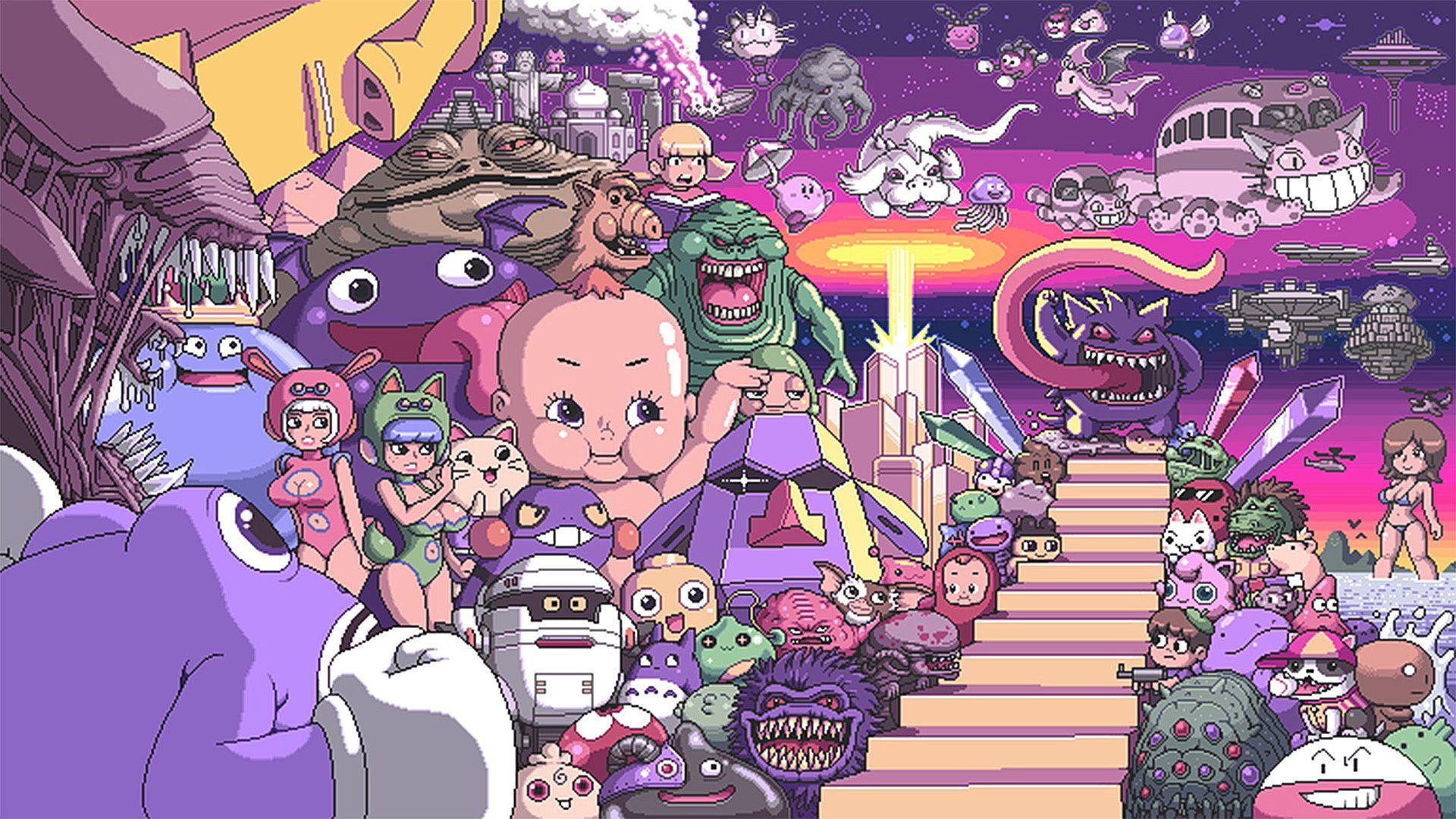 1920x1080 Pixelated HD Wallpaperx1080