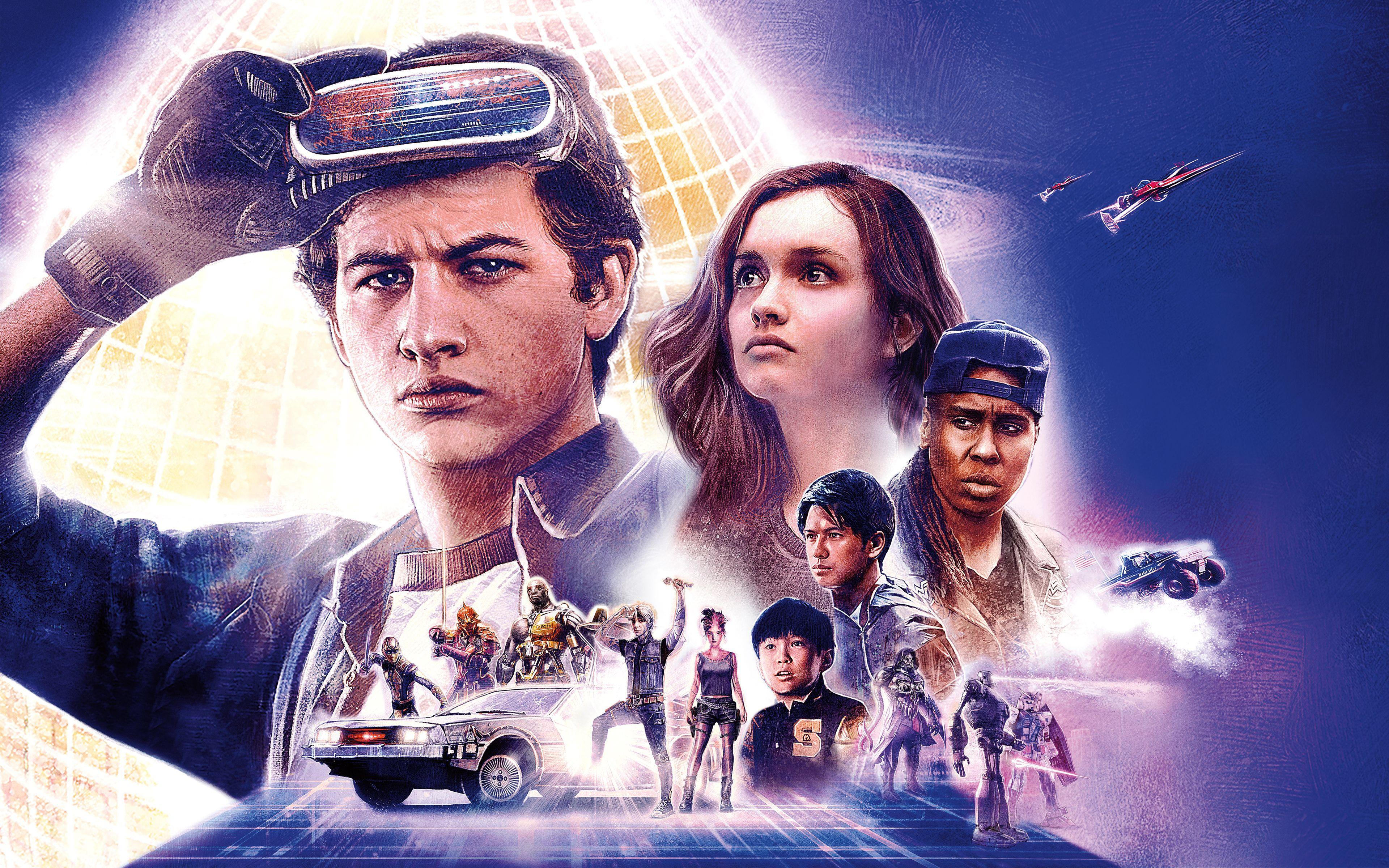 3840x2400 Ready Player One 4k Ultra HD Wallpaper. Background Image