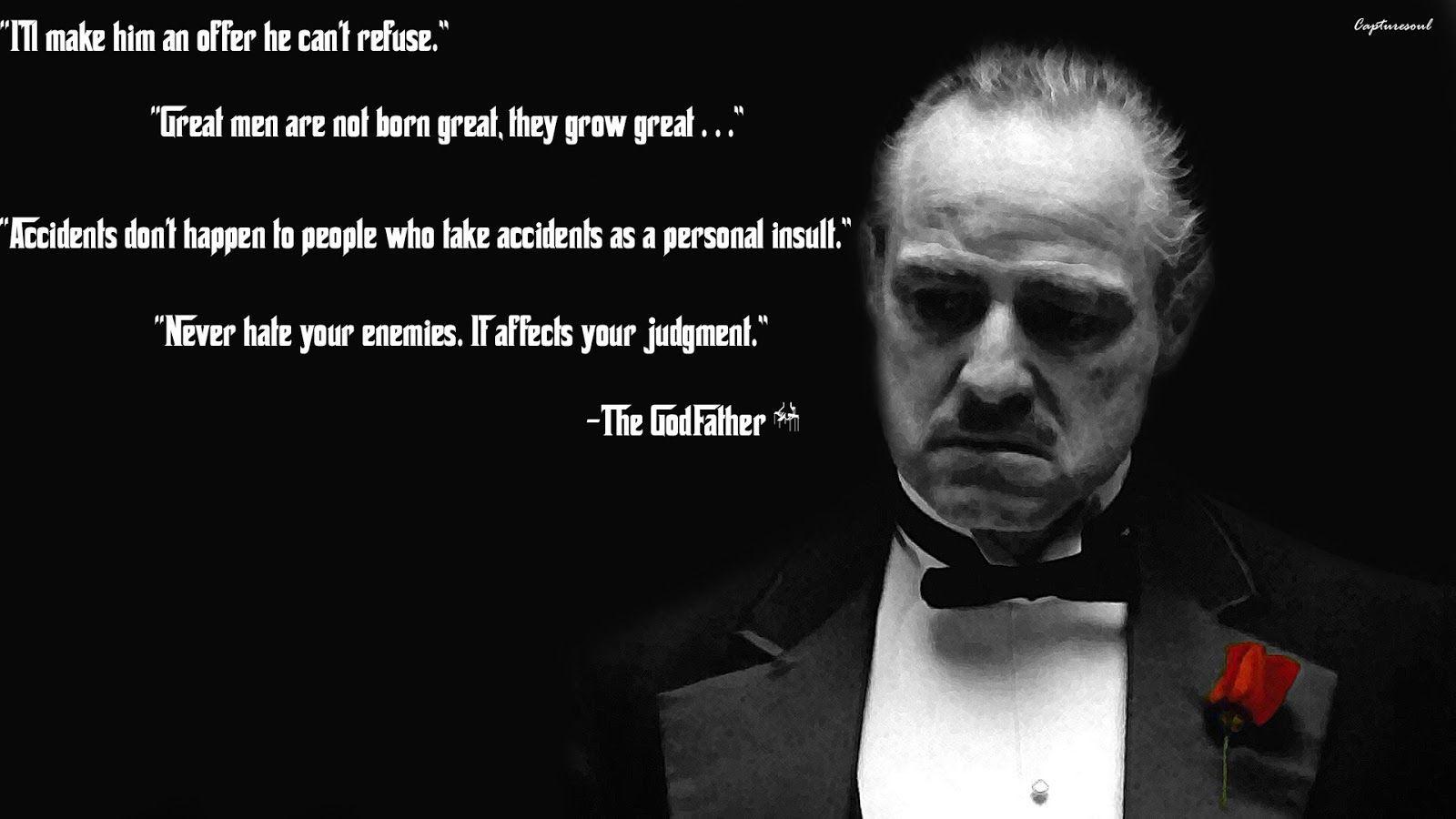 Godfather Quotes Wallpapers - Top Free Godfather Quotes Backgrounds