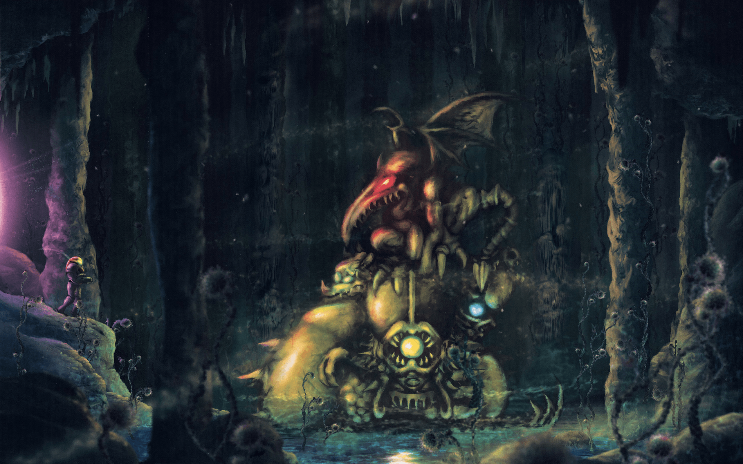 2560x1600 Wallpaper HD Metroid
