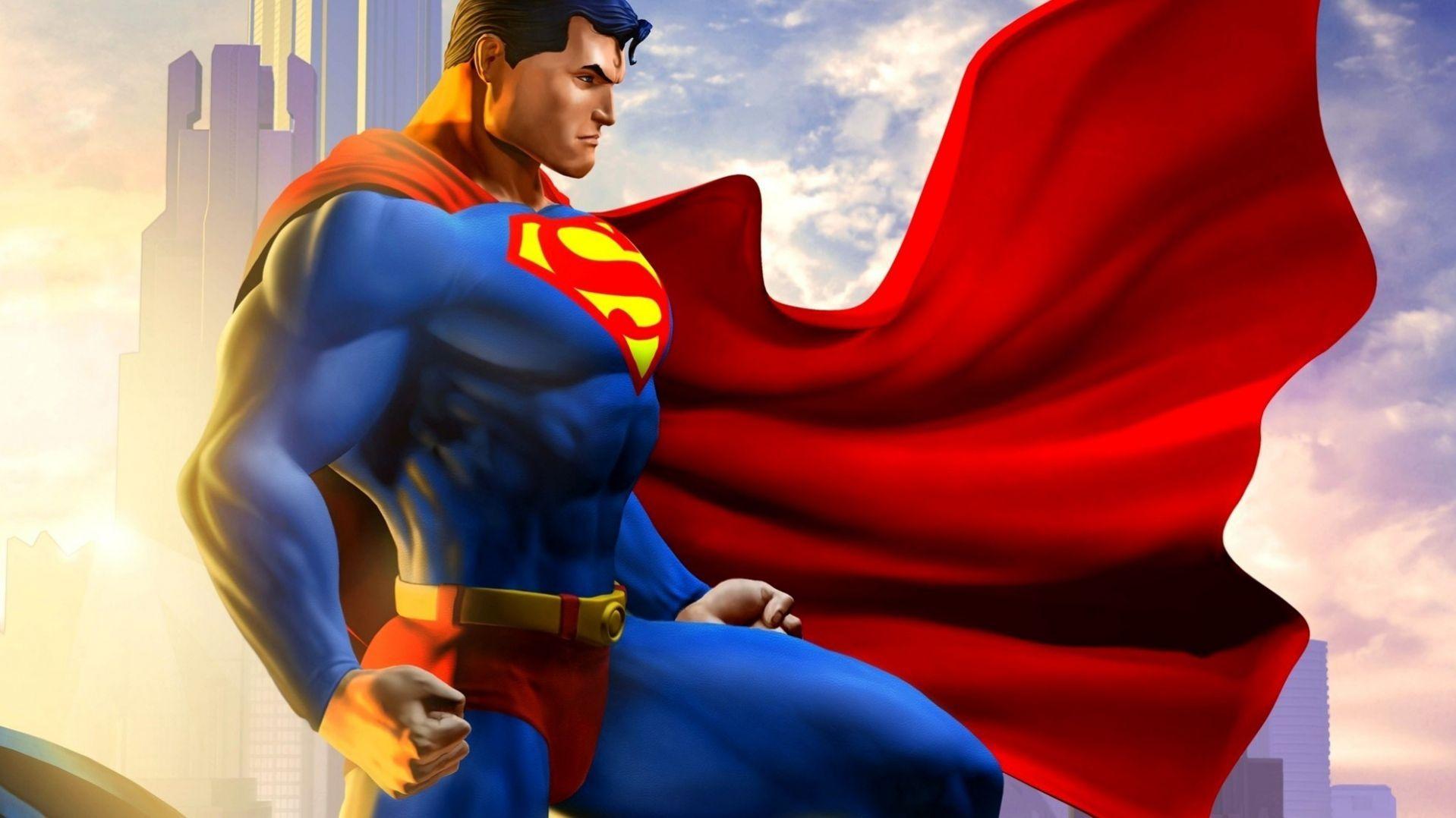 Cartoon Superman Wallpapers - Top Free Cartoon Superman Backgrounds -  WallpaperAccess