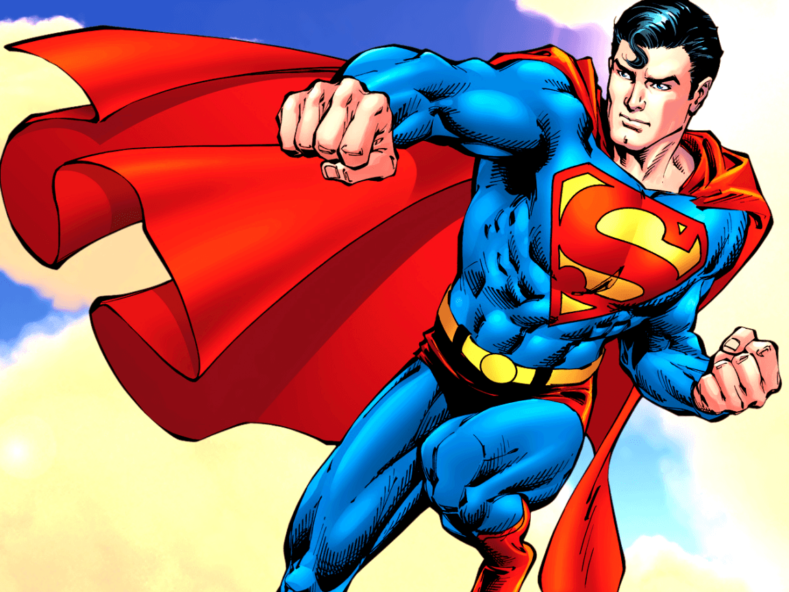 Superman Cartoon Wallpapers - Top Free Superman Cartoon Backgrounds -  WallpaperAccess