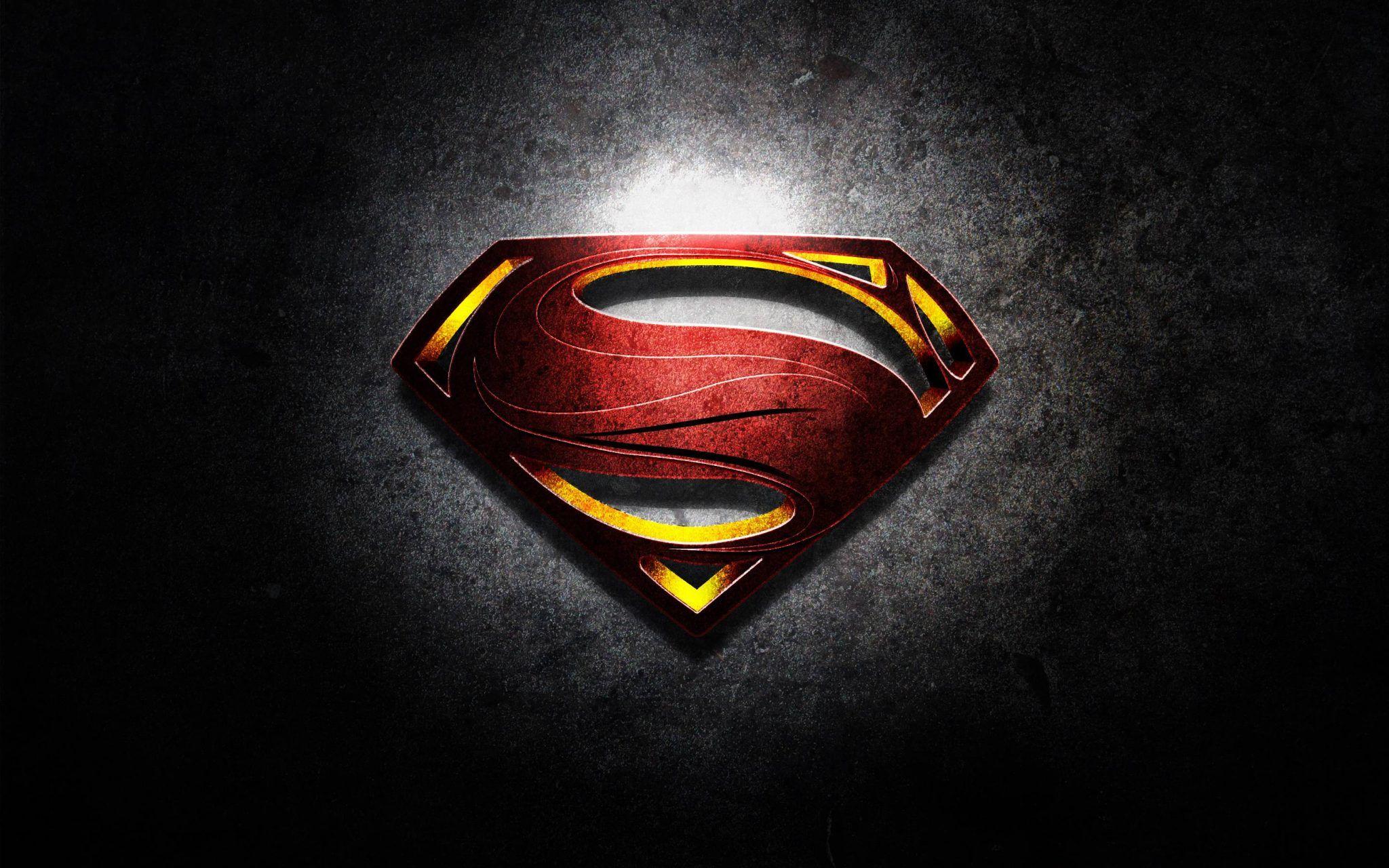 2048x1280 Cool Logo Superman Wallpaper HD