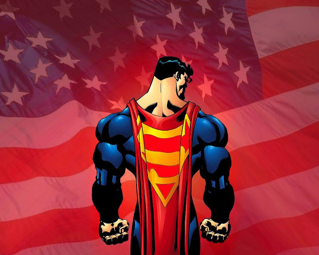 1280x1024 Superman Comic HD Wallpaper for PC