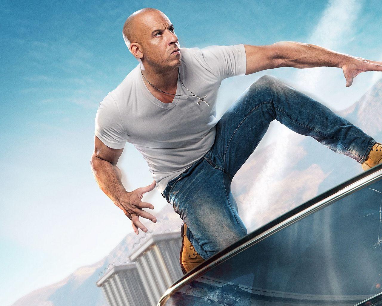 1280x1024 Download wallpaper 1280x1024 fast and furious, vin diesel