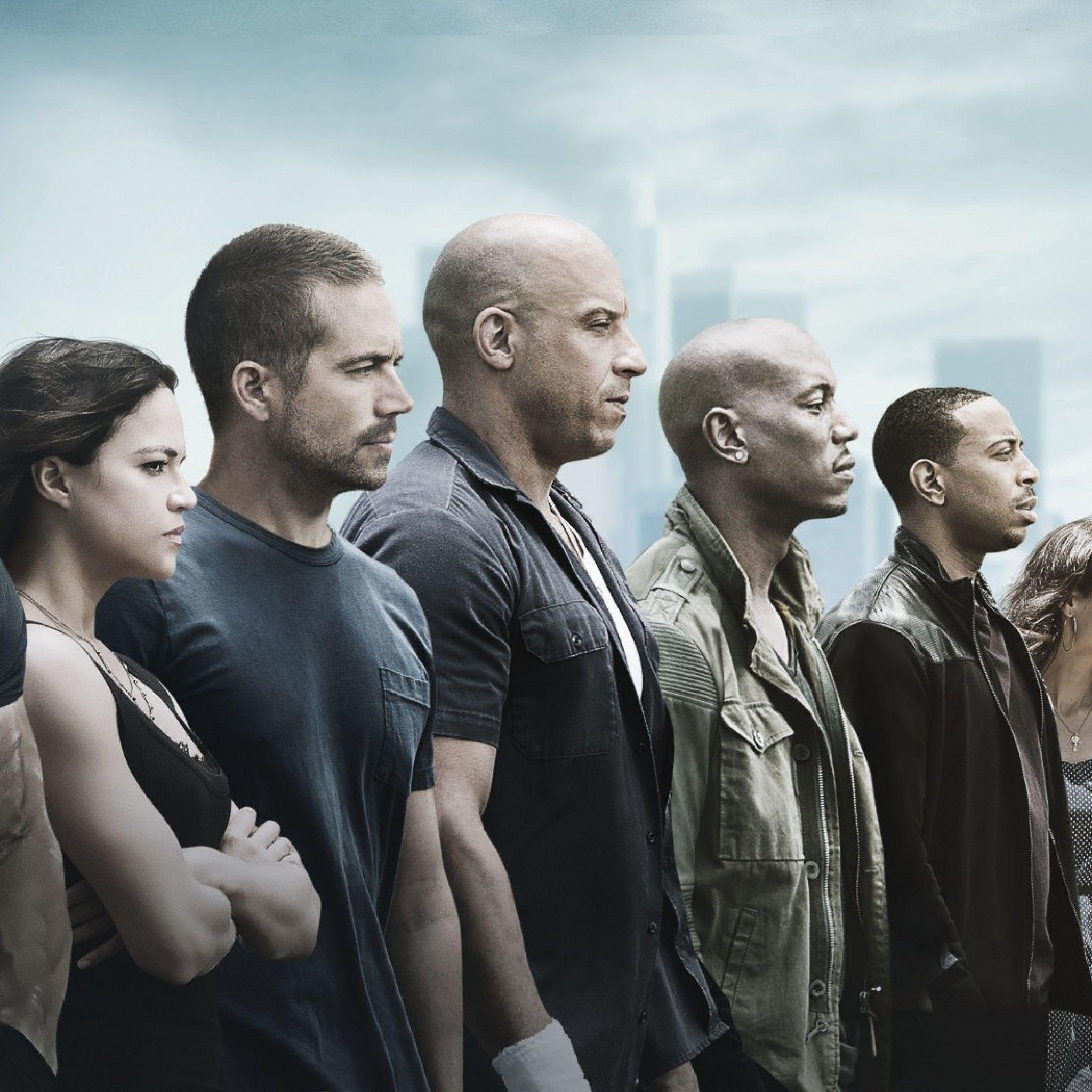 2048x2048 Fast and Furious 7 Wallpaper
