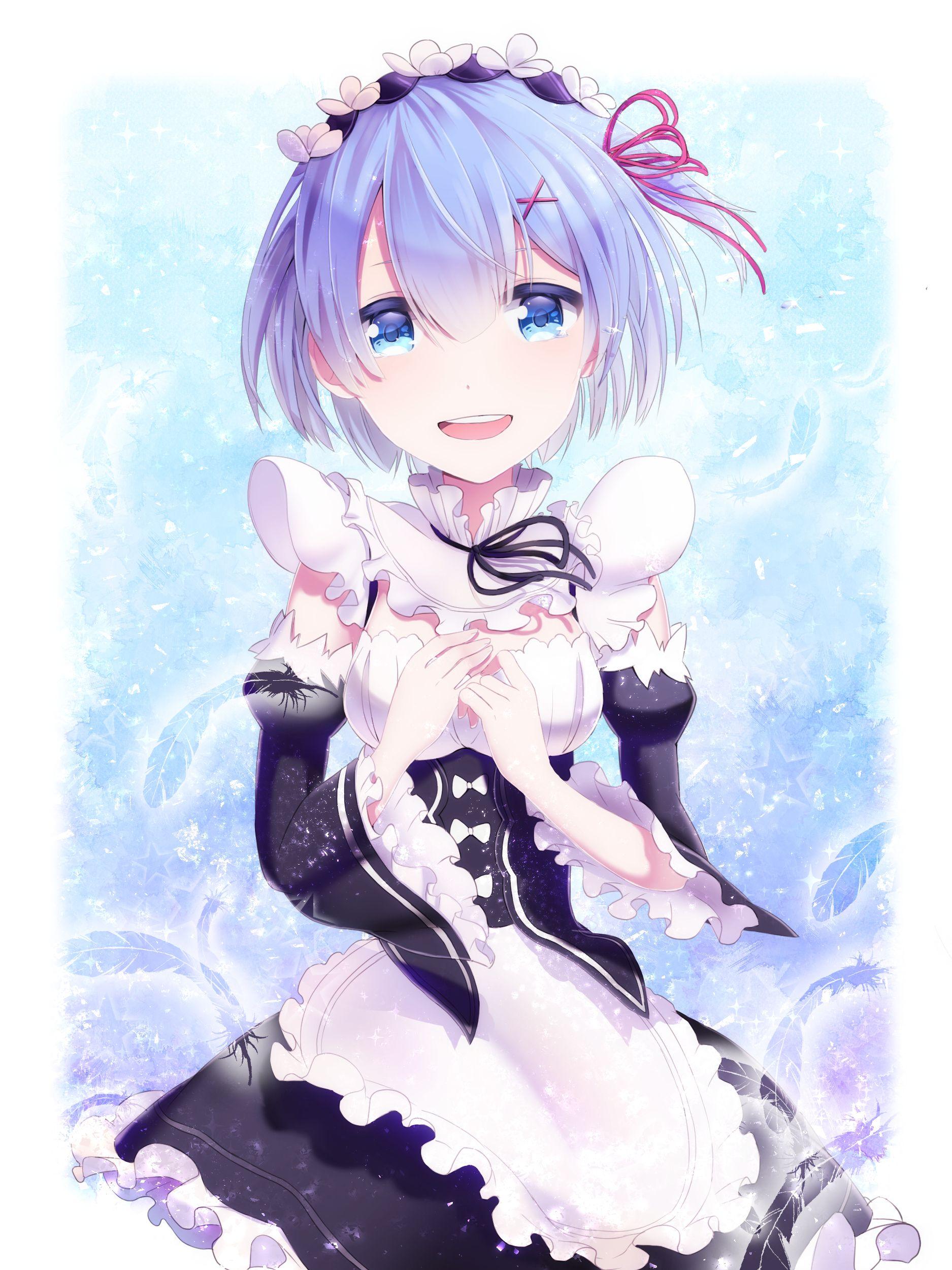 1875x2500 Wallpaper Rem Re Zero Re Zero Re Zero Kara Hajimeru