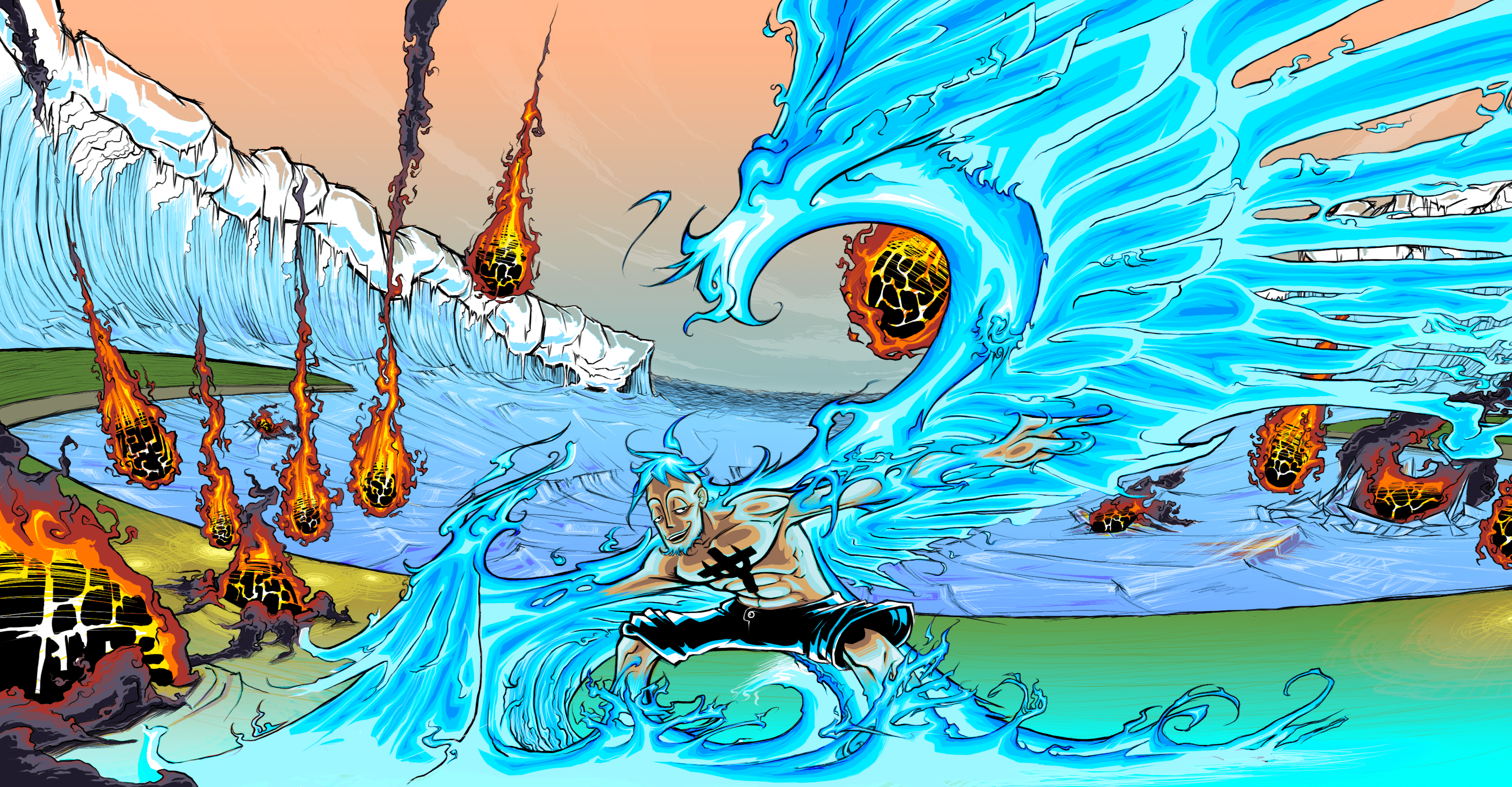 3164x1648 One Piece HD Wallpaper