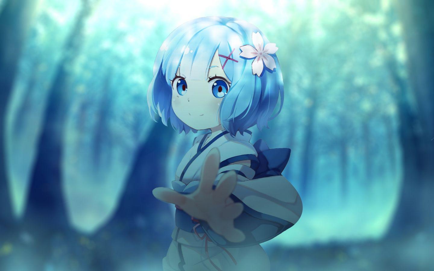 1440x900 Free download 1298 Rem ReZERO HD Wallpaper Background