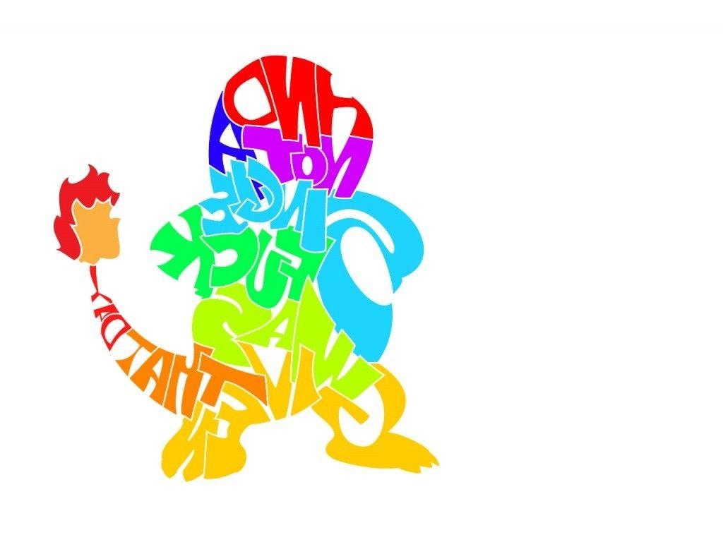 1024x768 Wallpaper : illustration, logo, cartoon, memes, word clouds