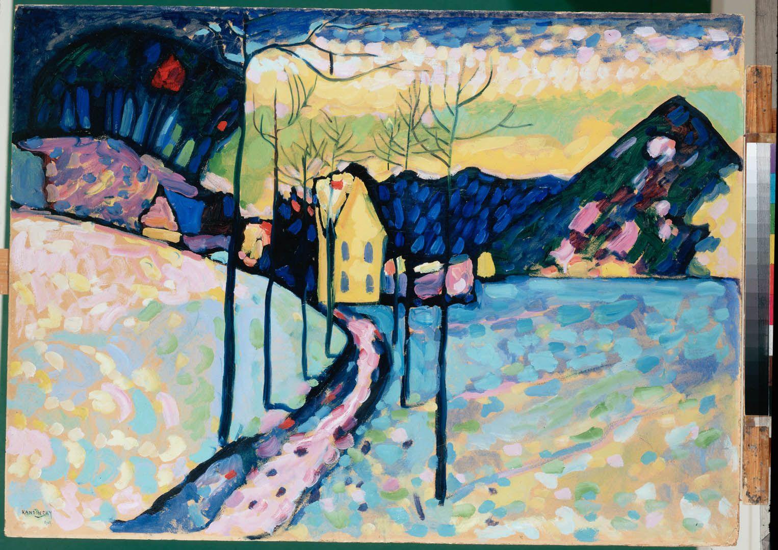 1526x1080 Free download Landscape A expressionist wassily kandinsky