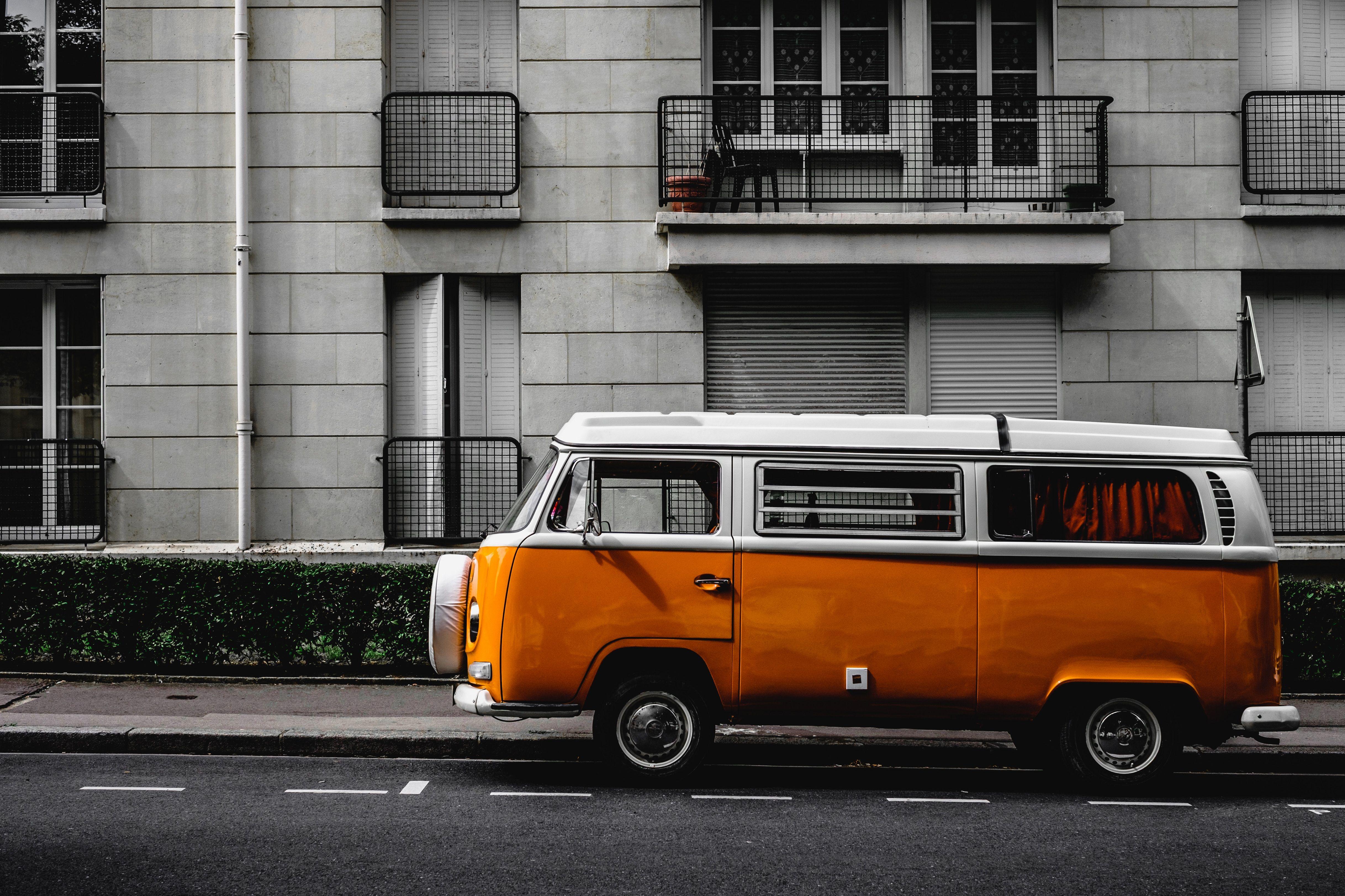 4871x3247 4871x3247 #vw, #car, #PNG image, #camper, #road, #type 2