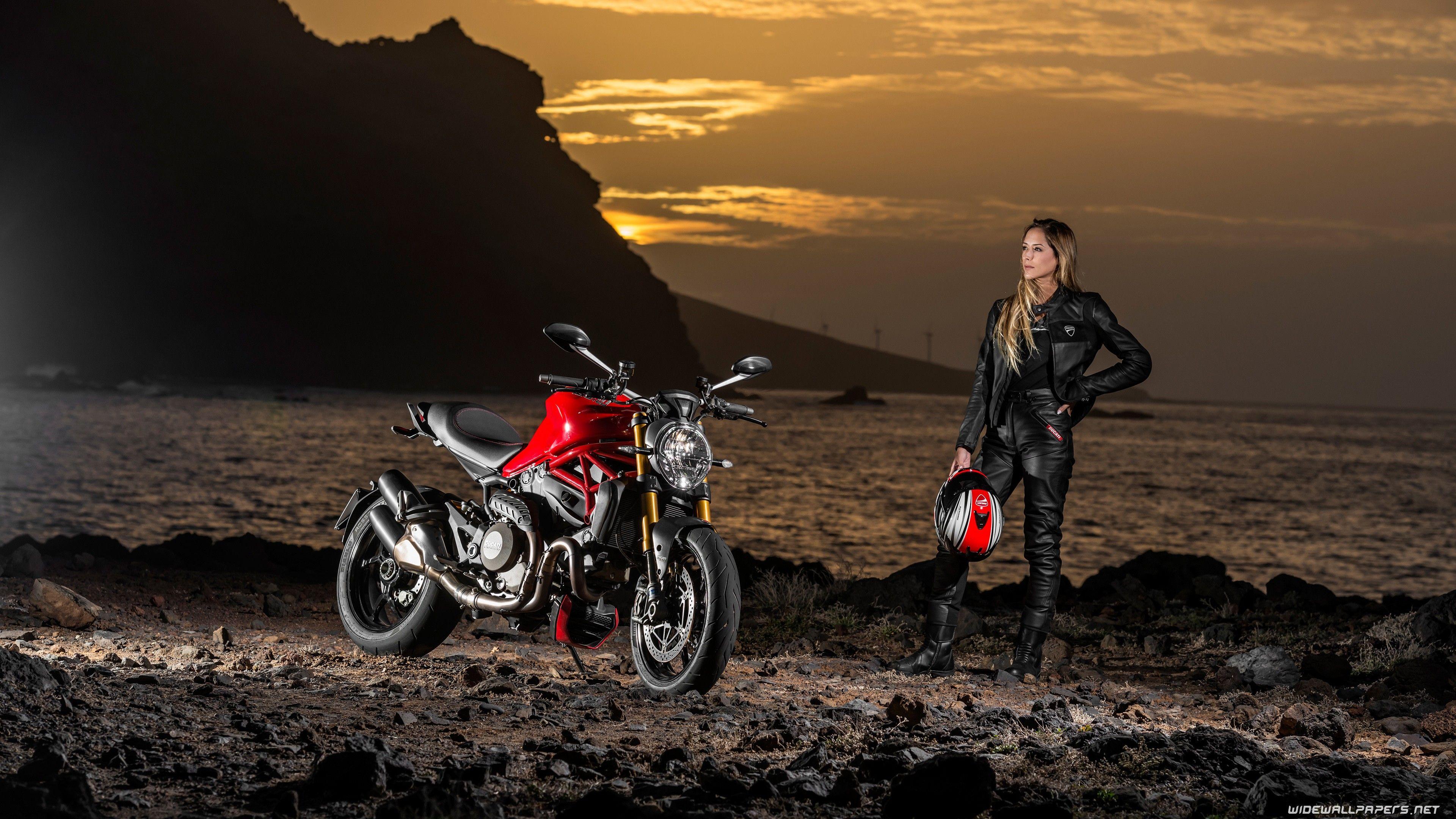 3840x2160 Ultra HD 4K bike and girl wallpaper 3840x2160 014 Download