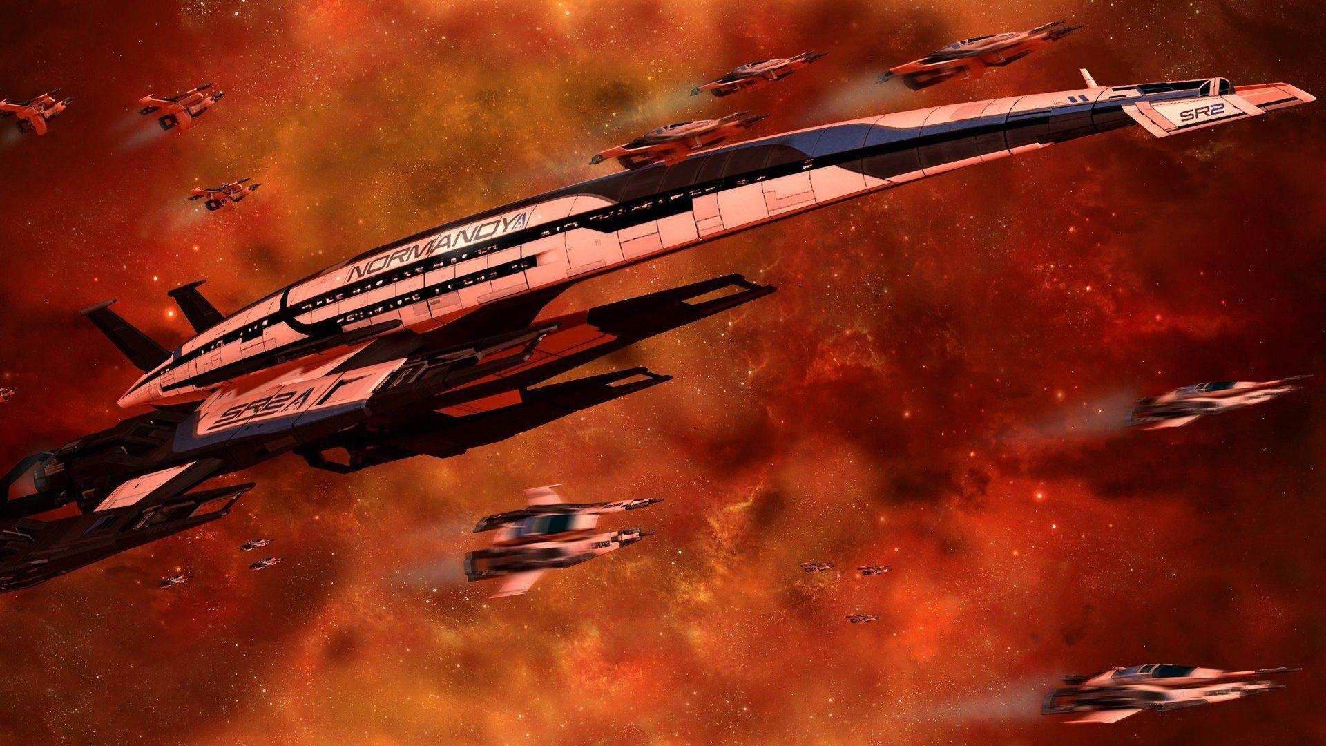 1920x1080 Mass Effect Normandy Wallpaper