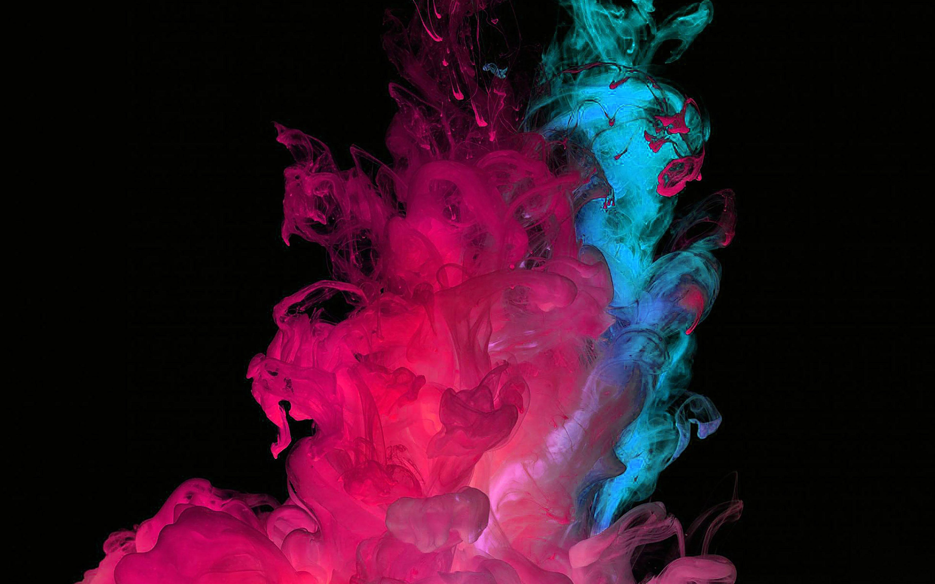 3840x2400 Lg G3 Red Smoke Dark Pattern
