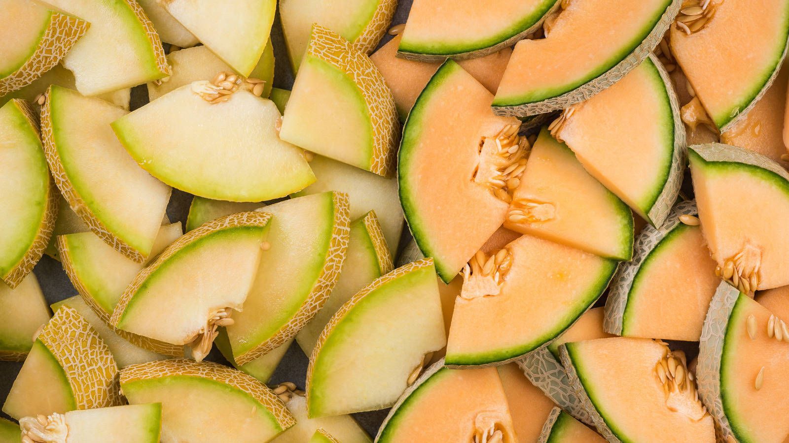 1600x900 Slices Of Green And Brown Honeydew