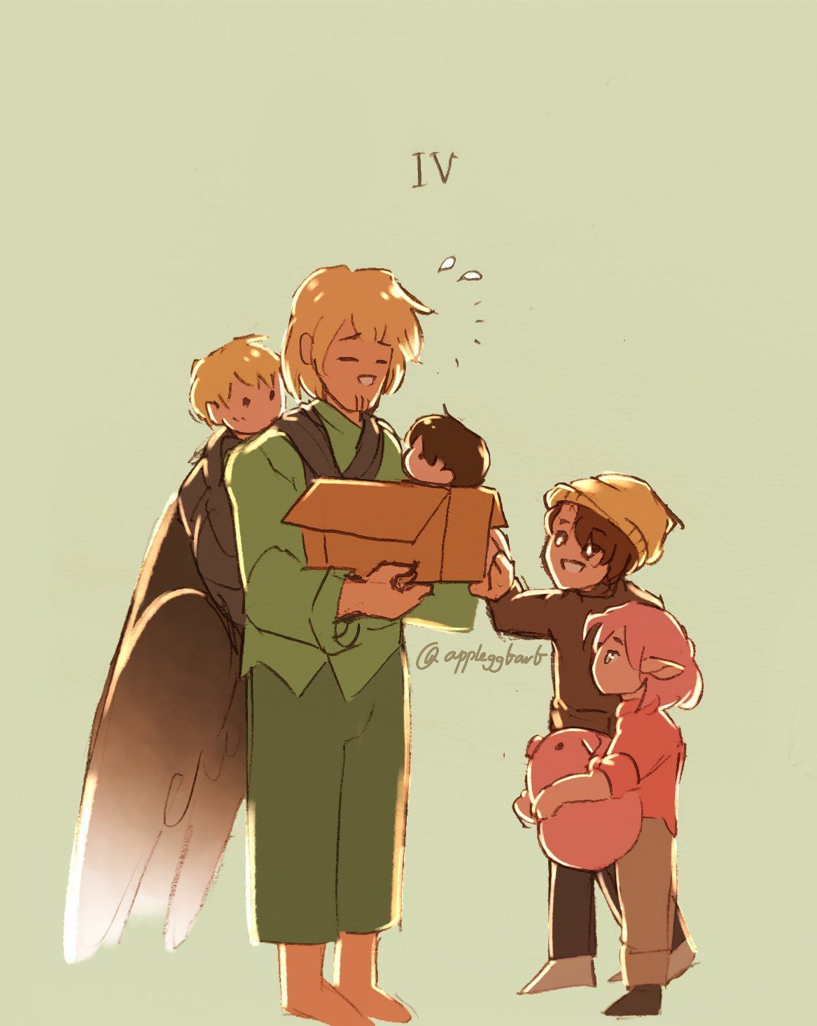 1167x1465 sleepy, minecraft fan art