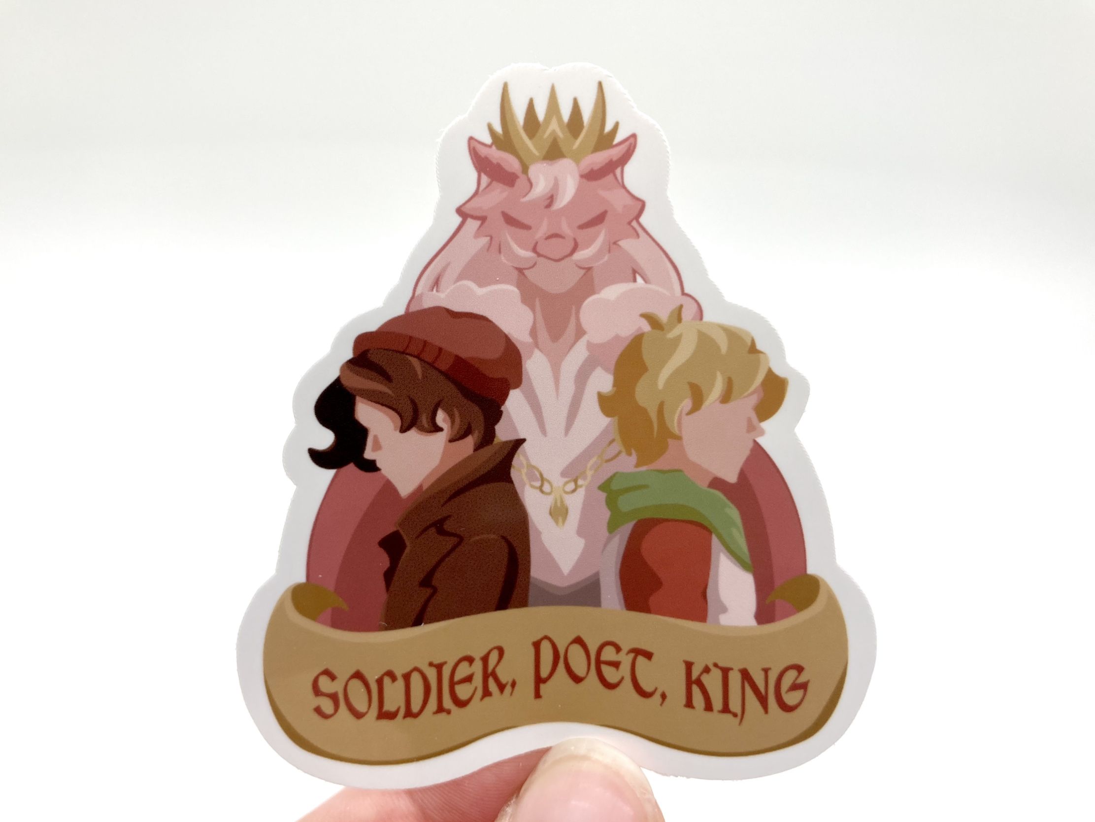 2223x1668 Soldier, Poet, King Vinyl Sticker