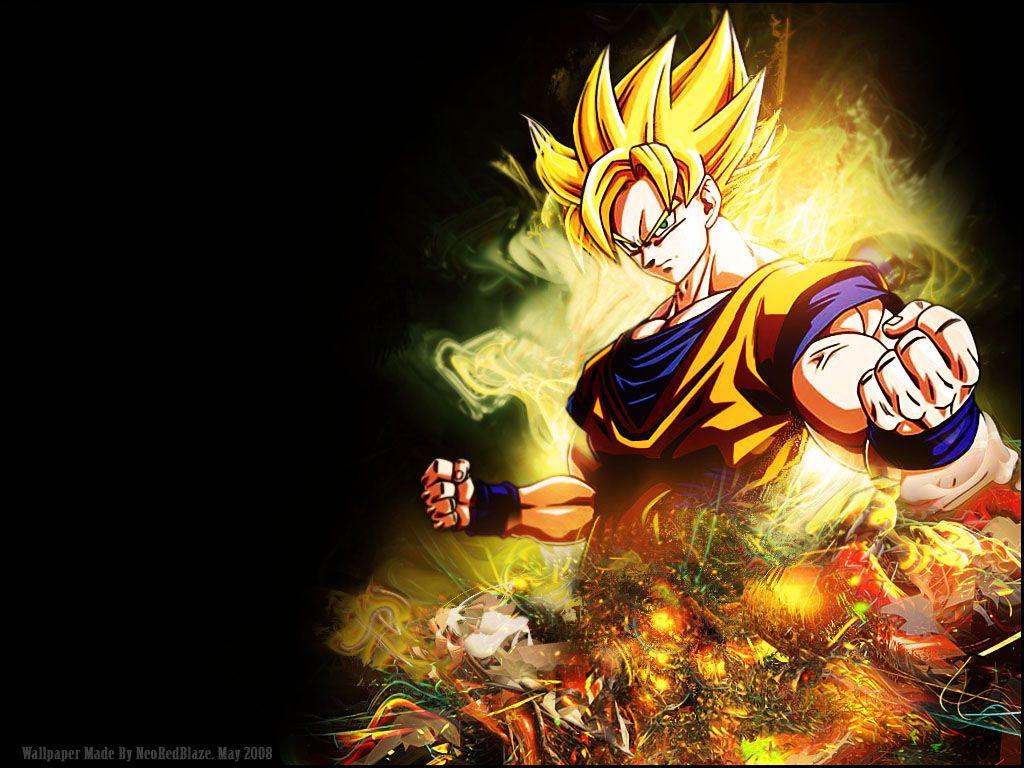 1024x768 Dragon Ball Z Goku Wallpaper