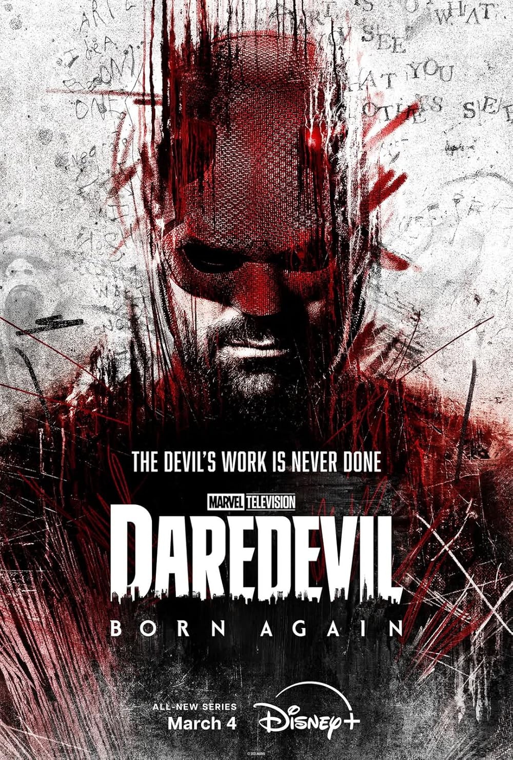 1000x1481 Daredevil: Born Again TV Series 2025