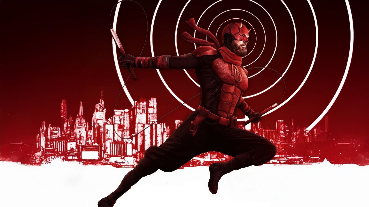 1280x720 DAREDEVIL: BORN AGAIN 4K wallpaper