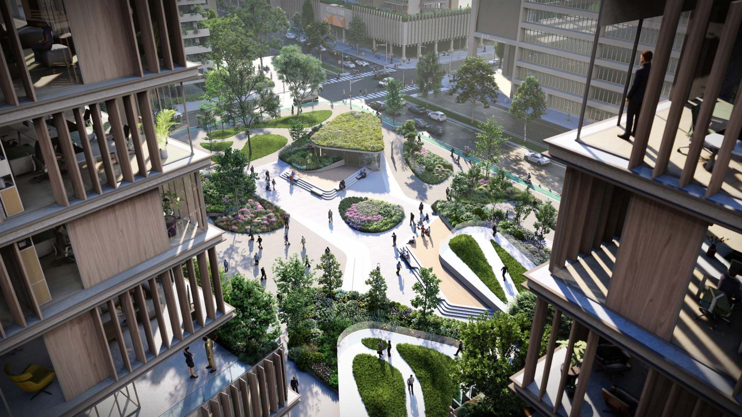 2560x1440 Landscape Architecture Rendering