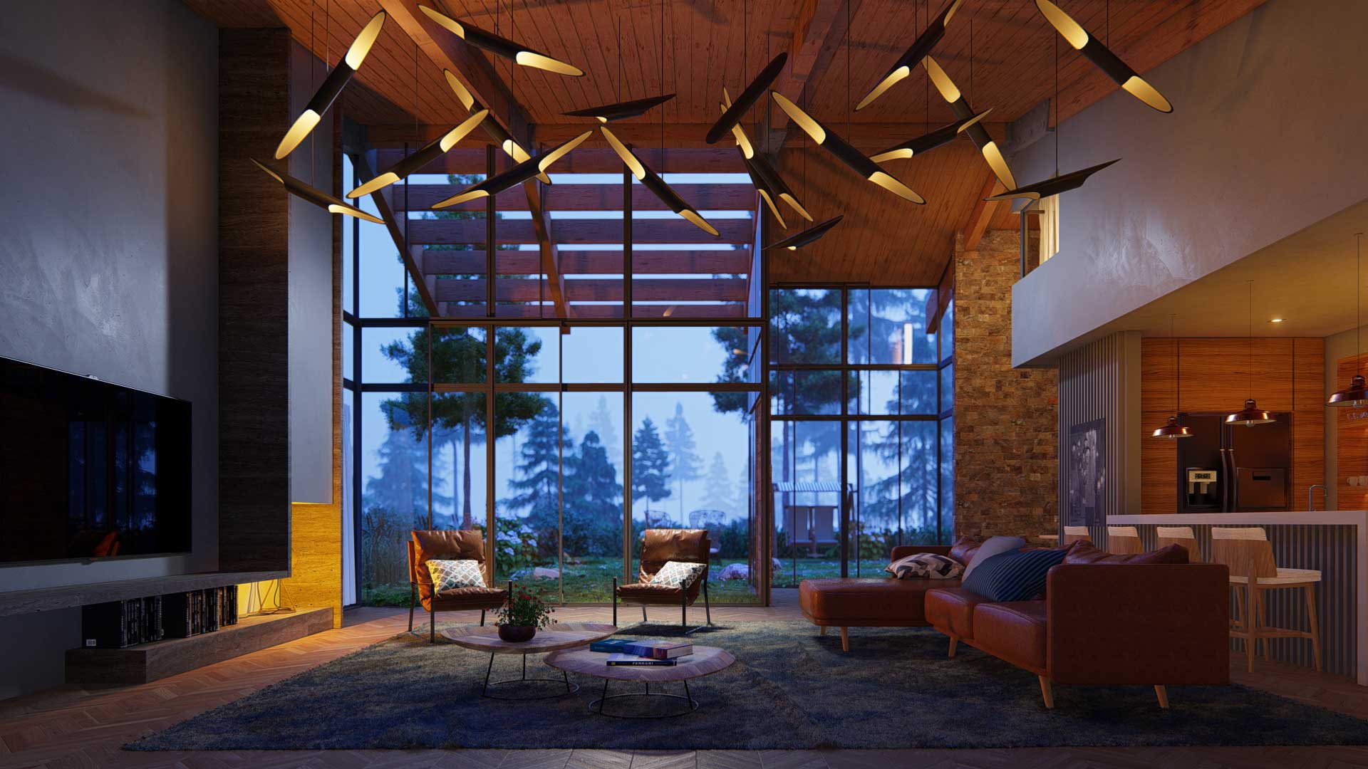 1920x1080 Interior Renders from Lumion