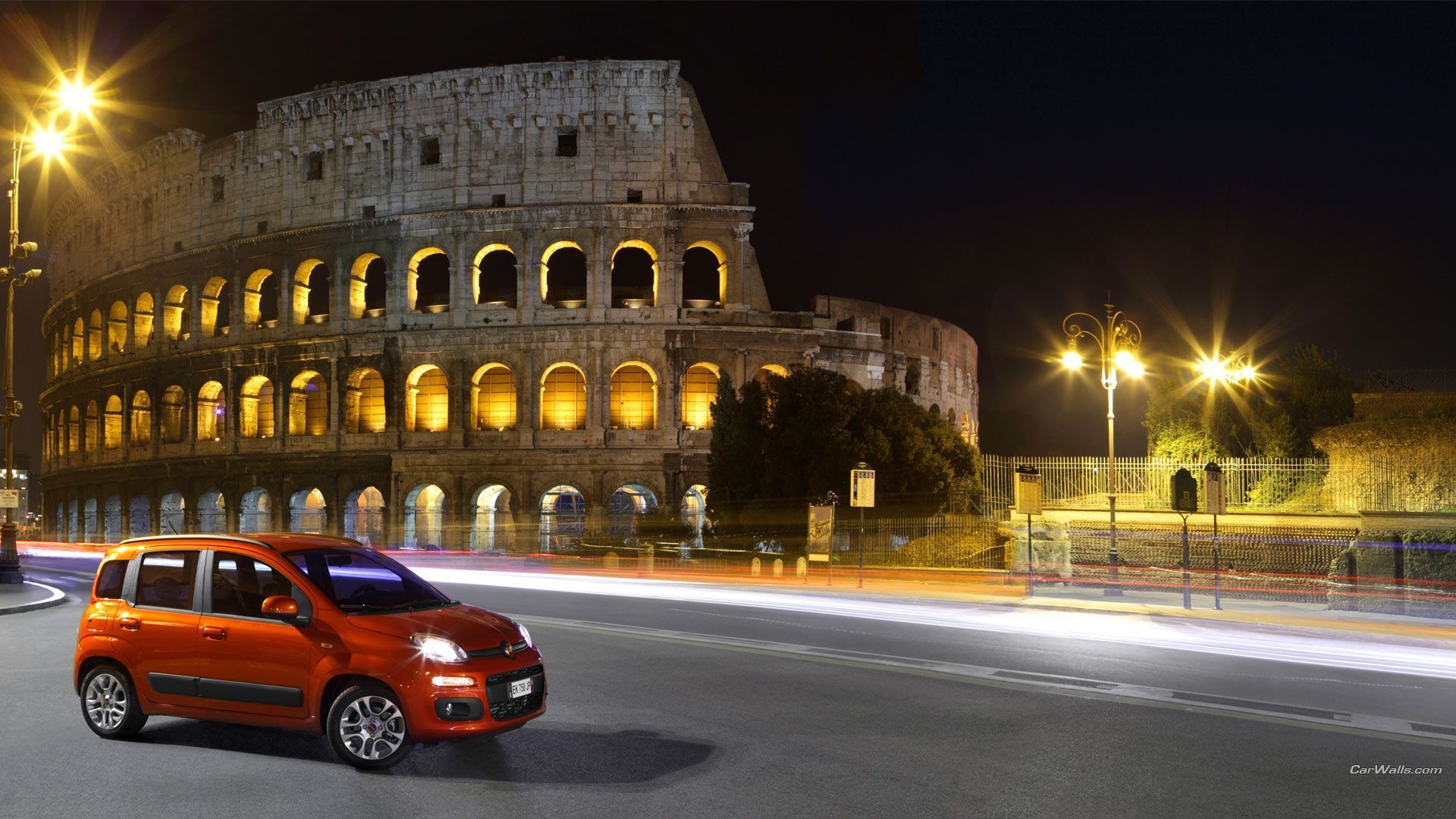 1920x1080 Download Vehicle Fiat Panda HD Wallpaper