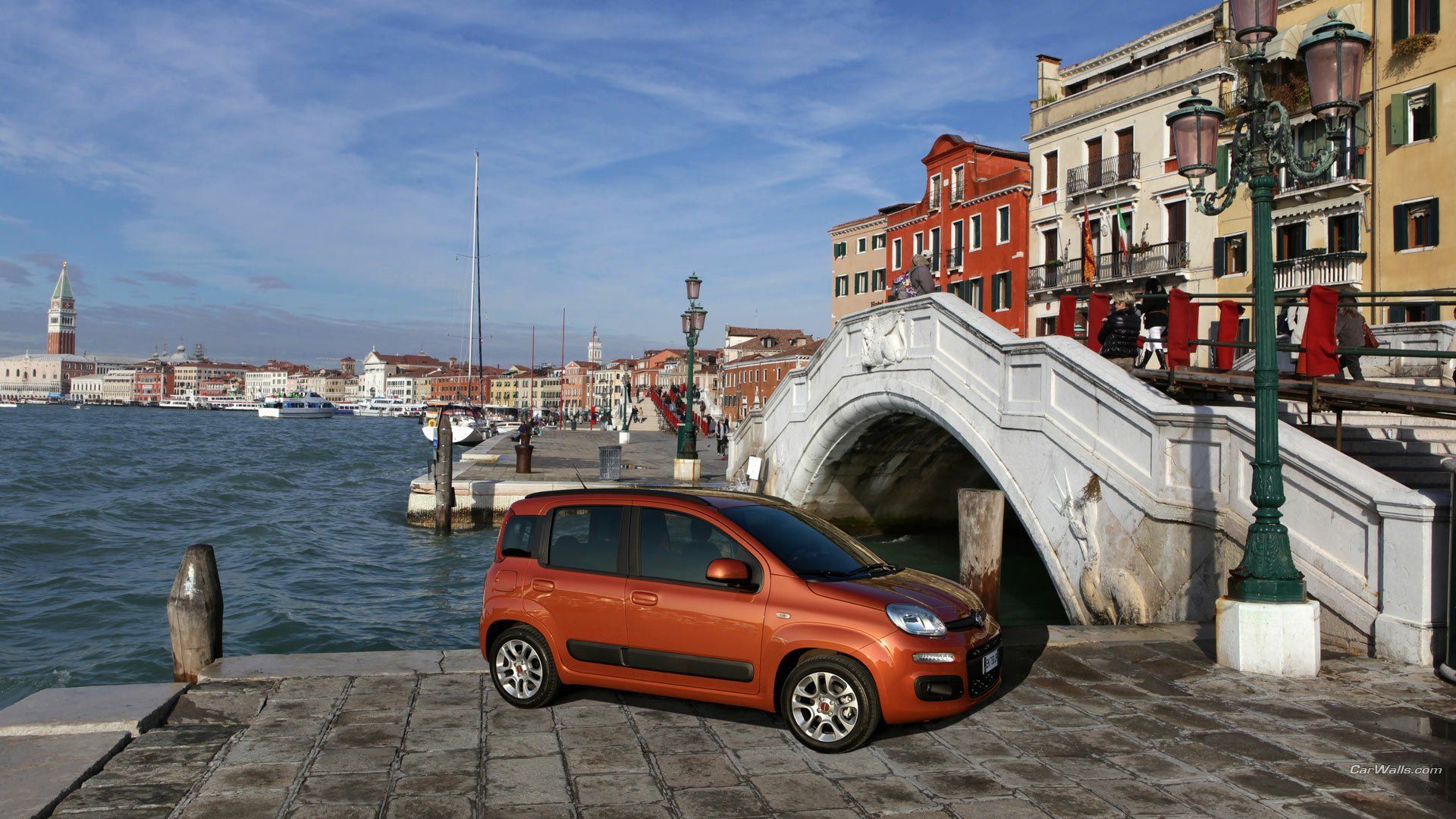 1920x1080 Download Vehicle Fiat Panda HD Wallpaper