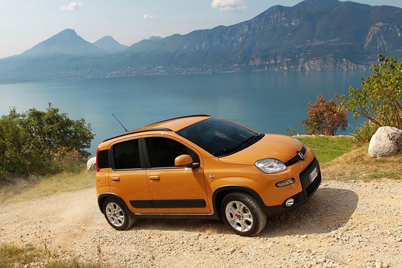 1280x853 Fiat Panda Trekking Orange Nature