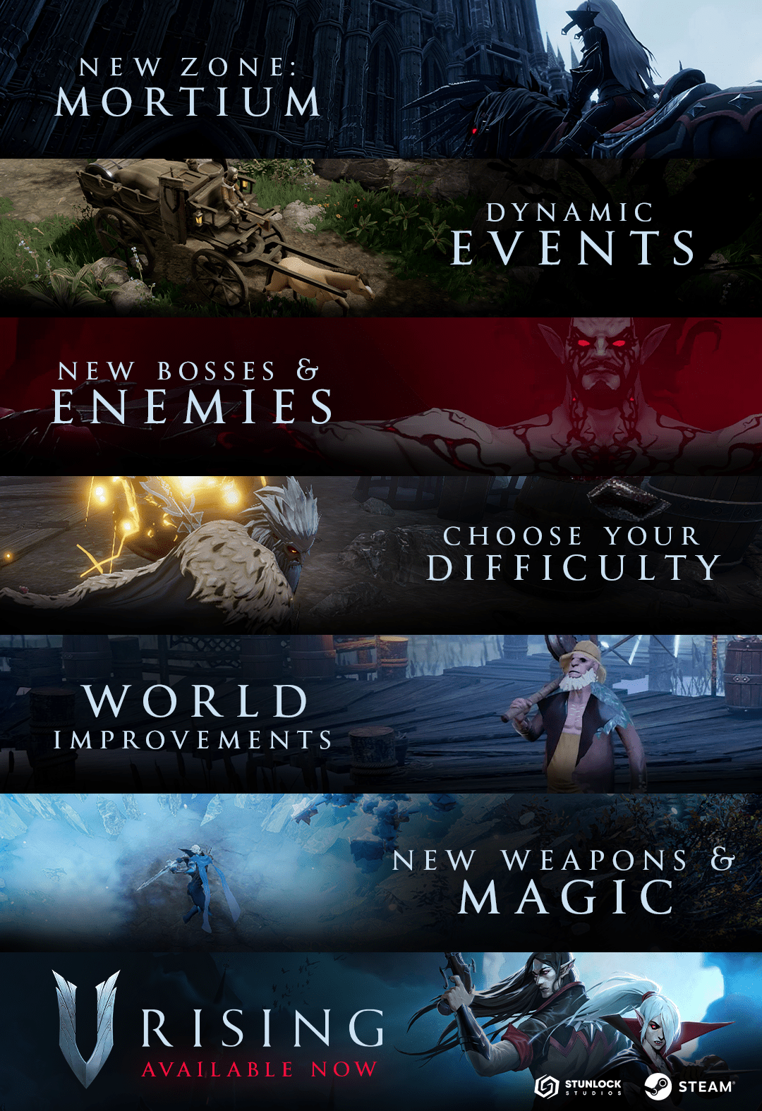 1080x1575 Steam - V Rising - V RISING 1.0 OUT NOW