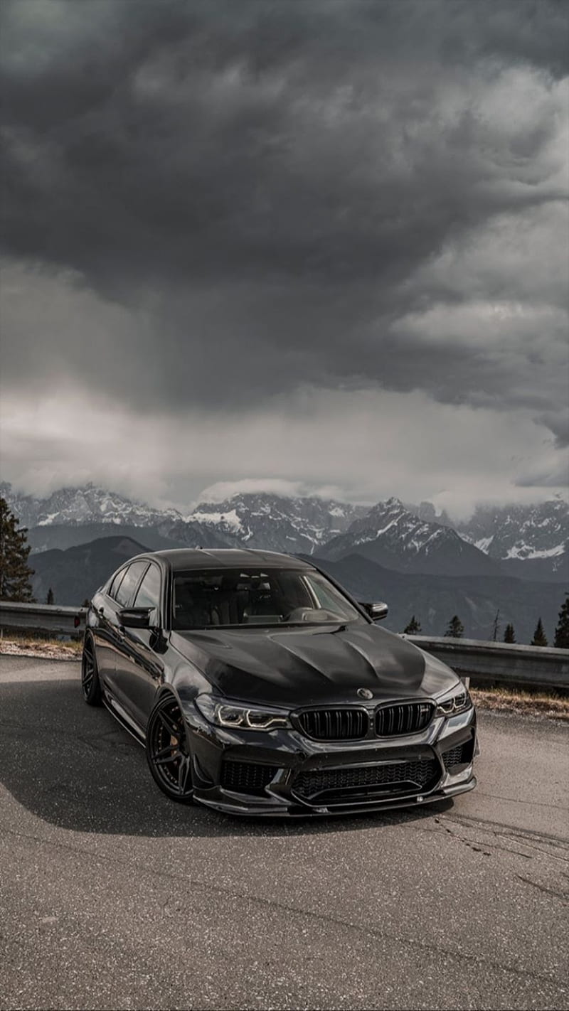 800x1422 BMW M black, car, carros, new, HD phone wallpaper