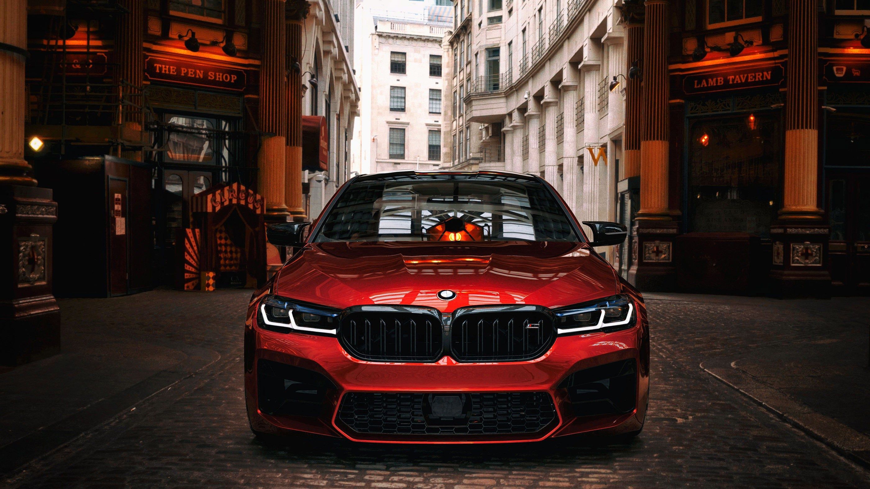 2800x1575 Wallpaper Red, Street, F M5
