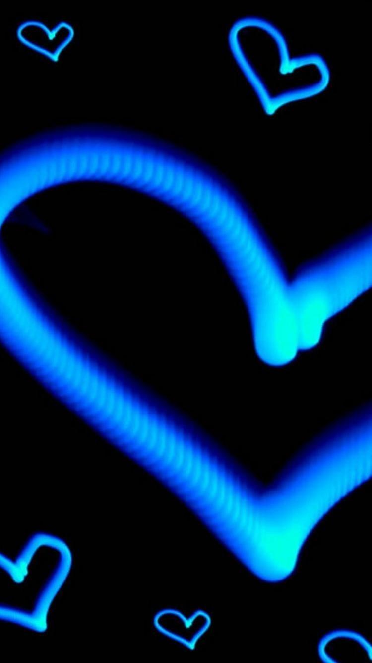 750x1334 Abstract neon art wallpaper