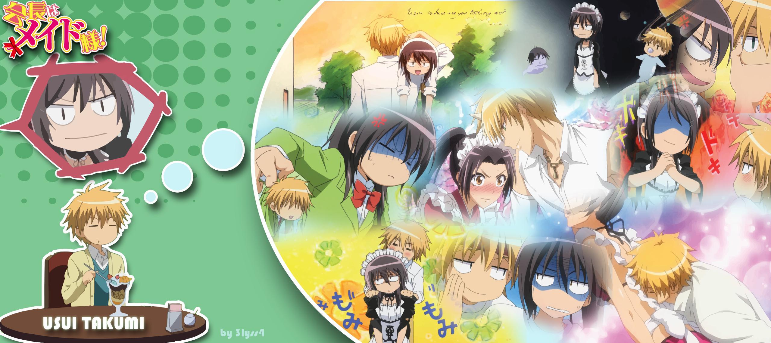 2560x1140 Kaichou Wa Maid Sama Wallpaper