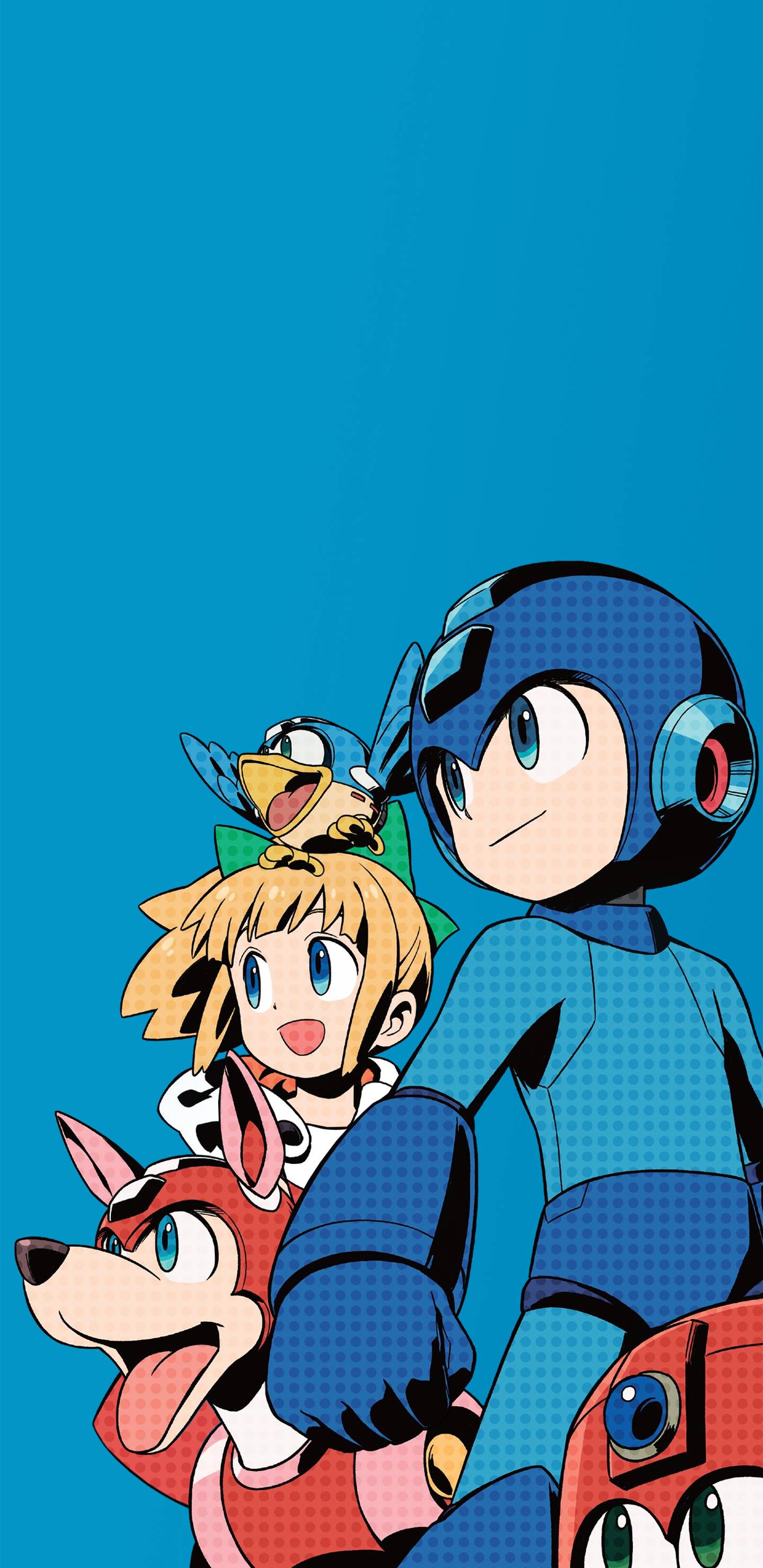 1440x2960 Mega Man 11 OST Cover Wallpaper. Cat with Monocle