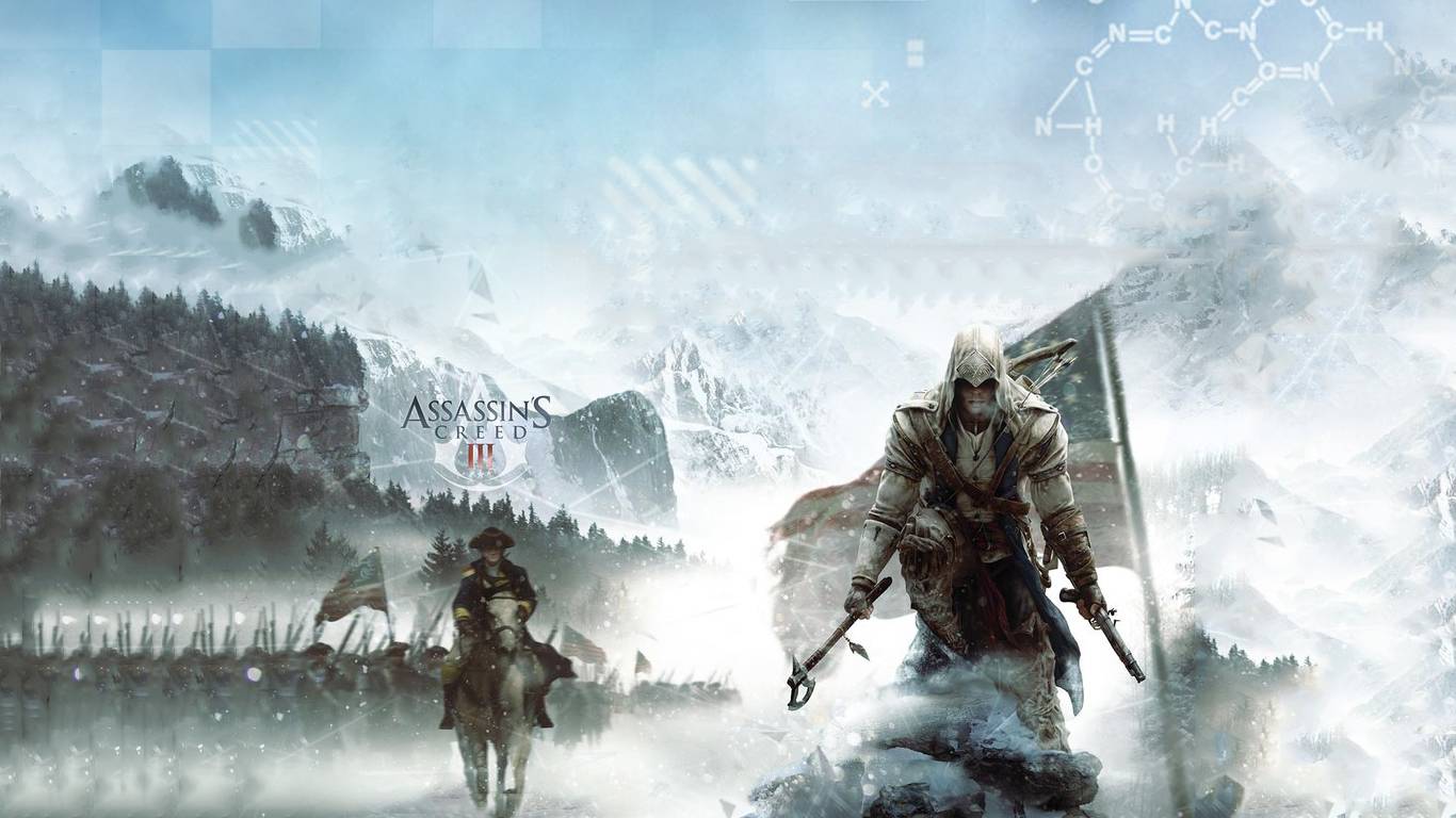 1366x768 Hardcore Gamer Source: Assassin's Creed III New Wallpaper