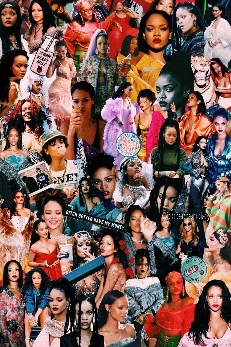 Rihanna 14 640x1136 iPhone 55S5CSE wallpaper background picture image