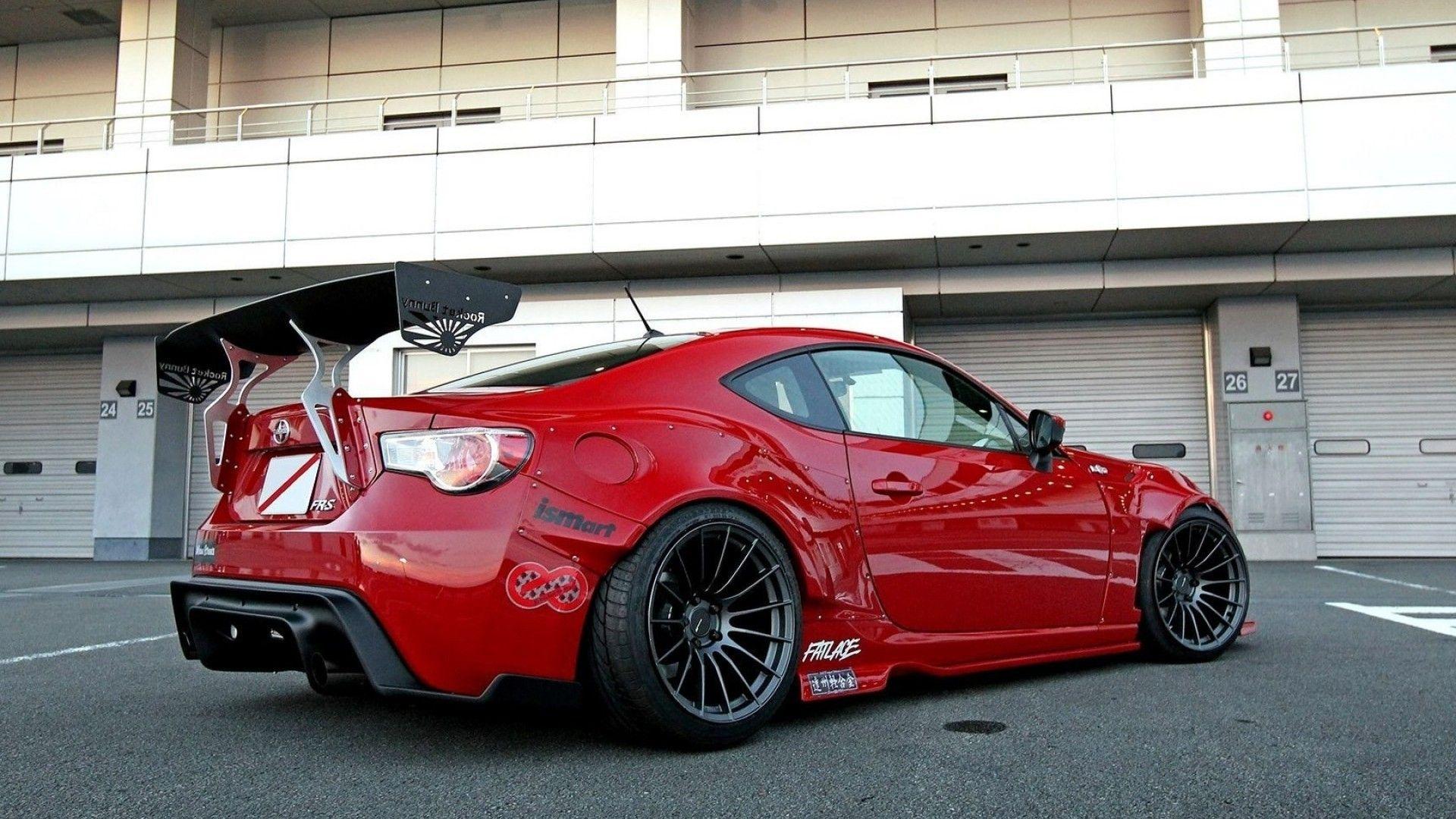 1920x1080 red, cars, sports, red cars, Scion, garage wallpaper