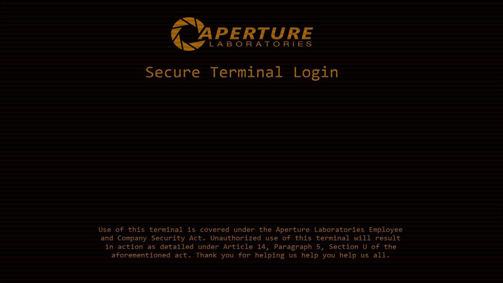 cia terminal login screen wallpaper