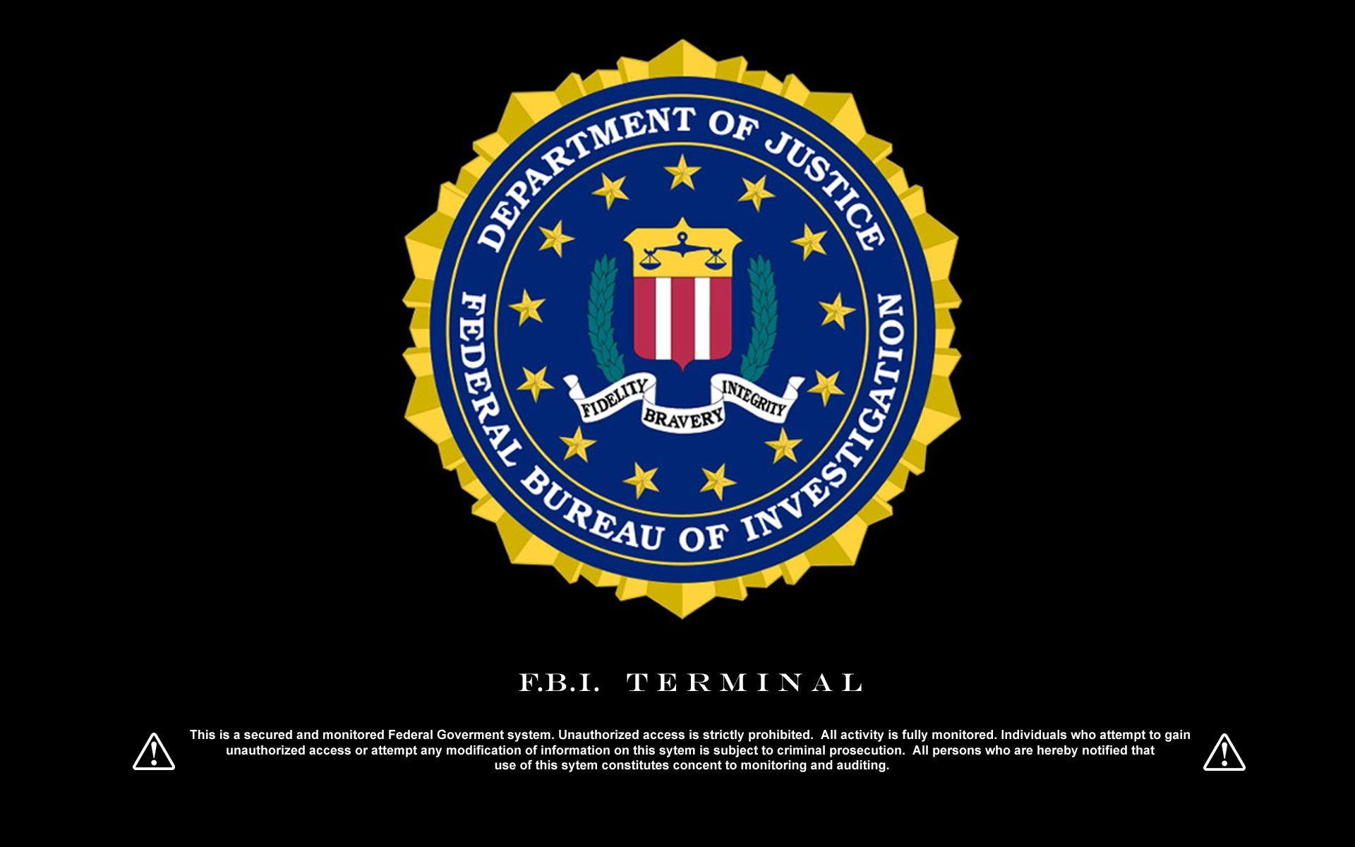 1920x1200 Fbi Login Screen Wallpaperx1200