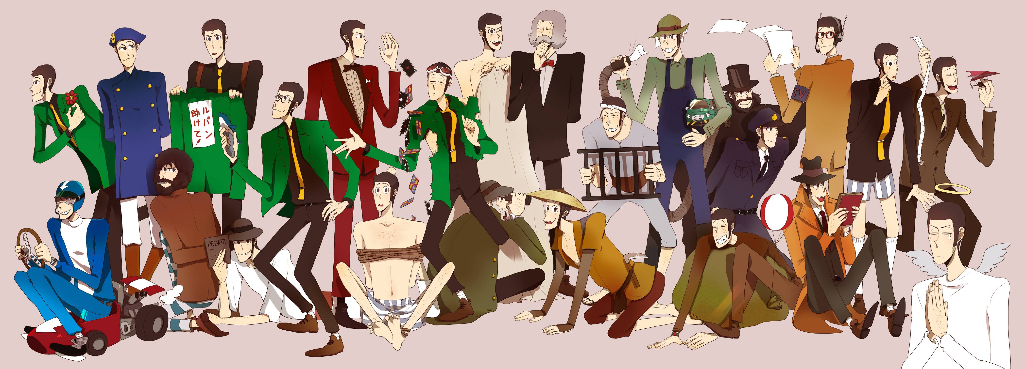 4160x1500 Lupin the Third Wallpaperx1500