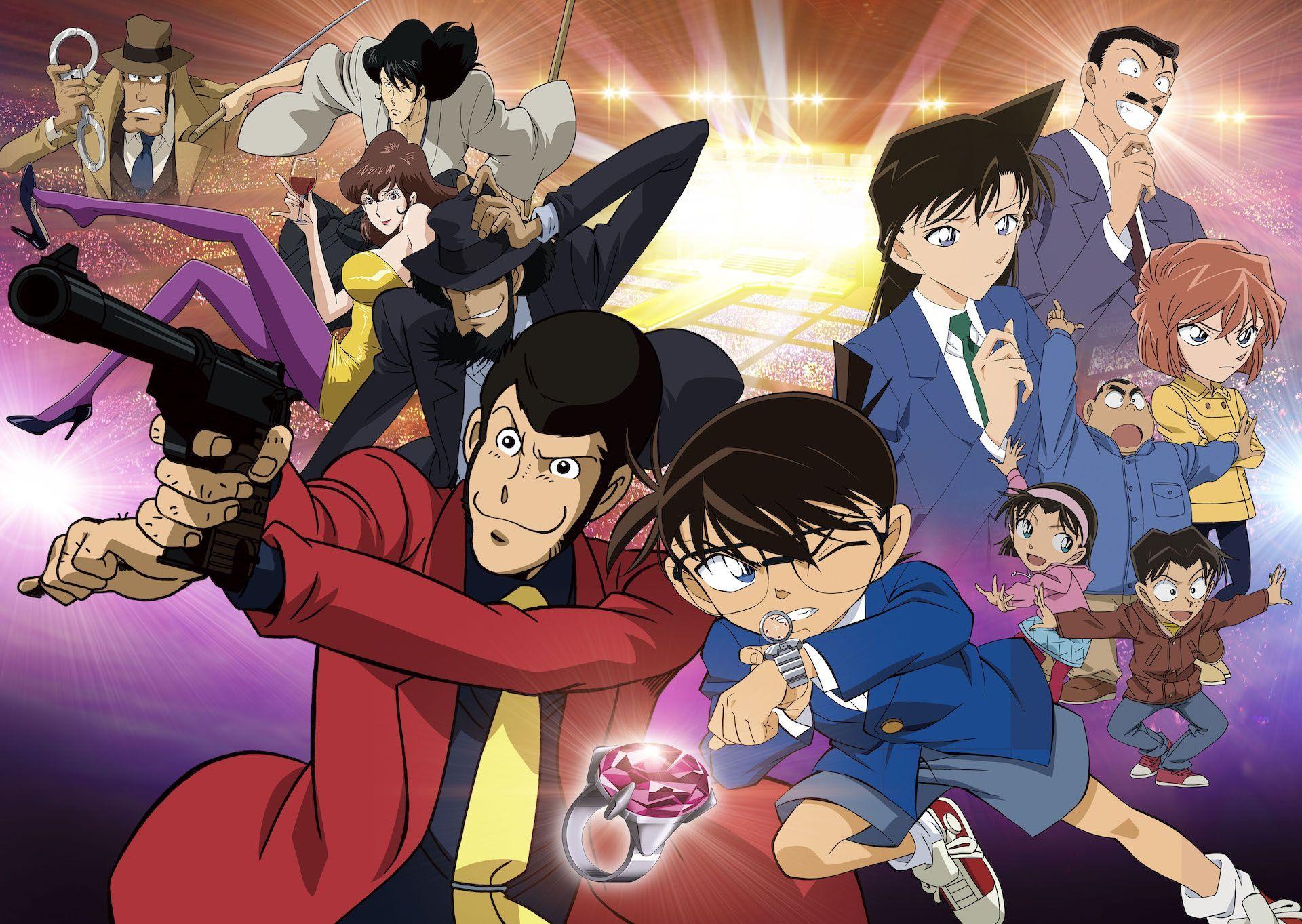 1920x1363 Conan vs Lupin (wallpaper huge). Conan movie, Anime, Conan