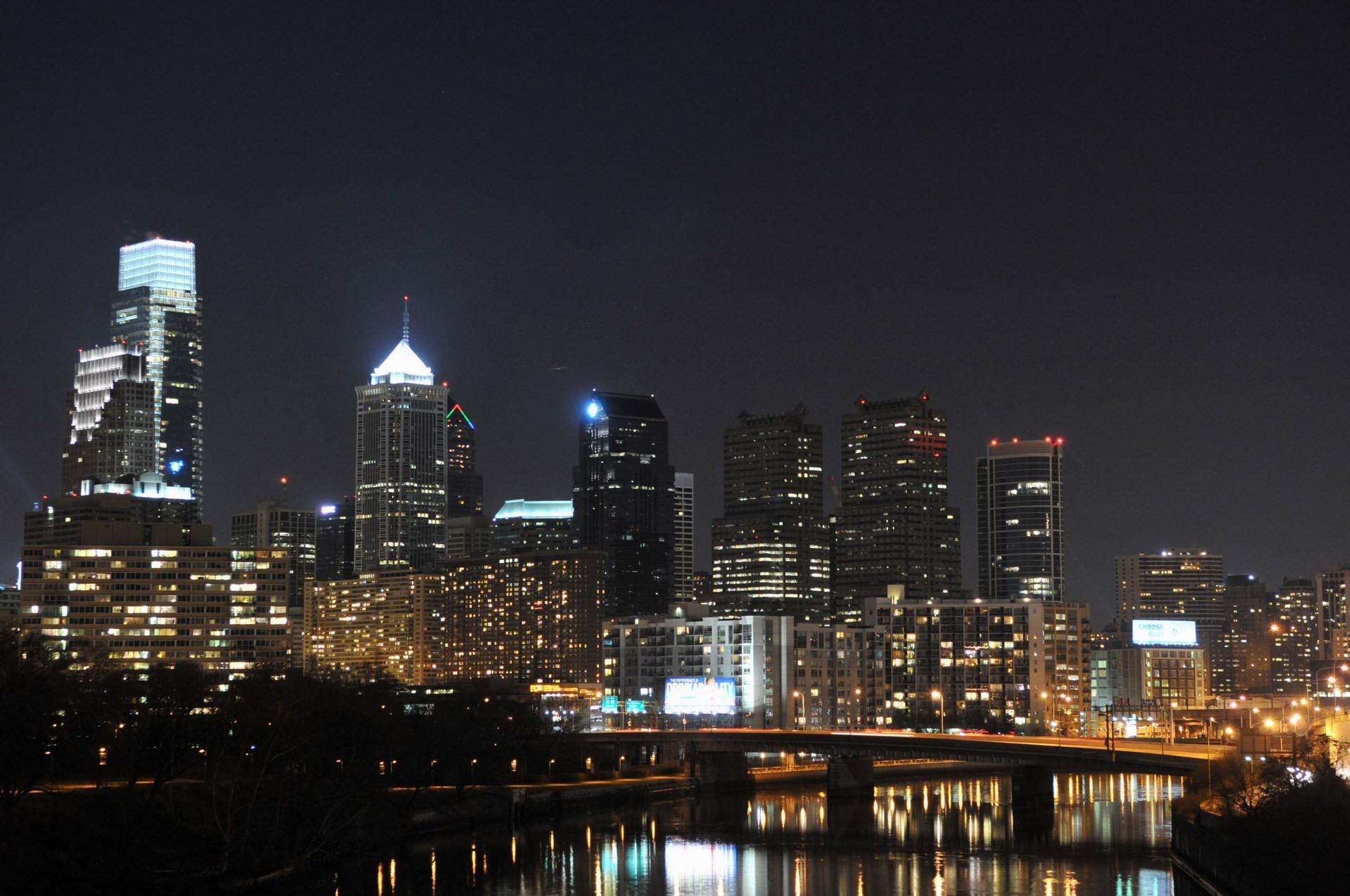 1920x1275 Download Philadelphia Skyline At Night Wallpaper, HD