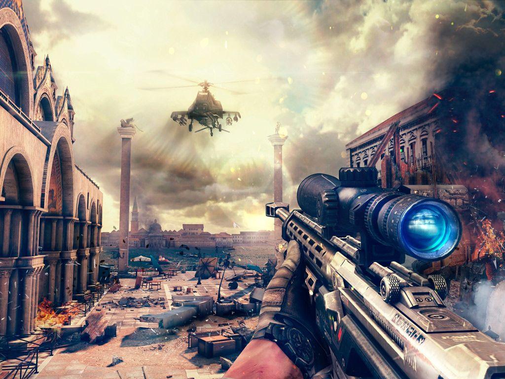 1024x768 Gameloft. Modern Combat 5