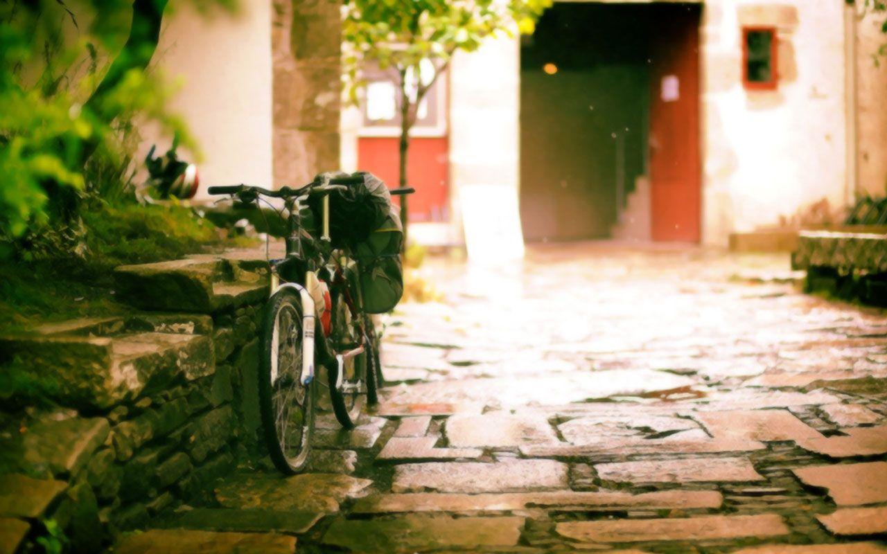 1280x800 Free download nostalgic memory bicycles aesthetic