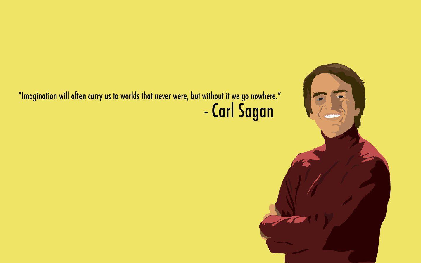 1440x900 Carl Sagan wallpaper I made